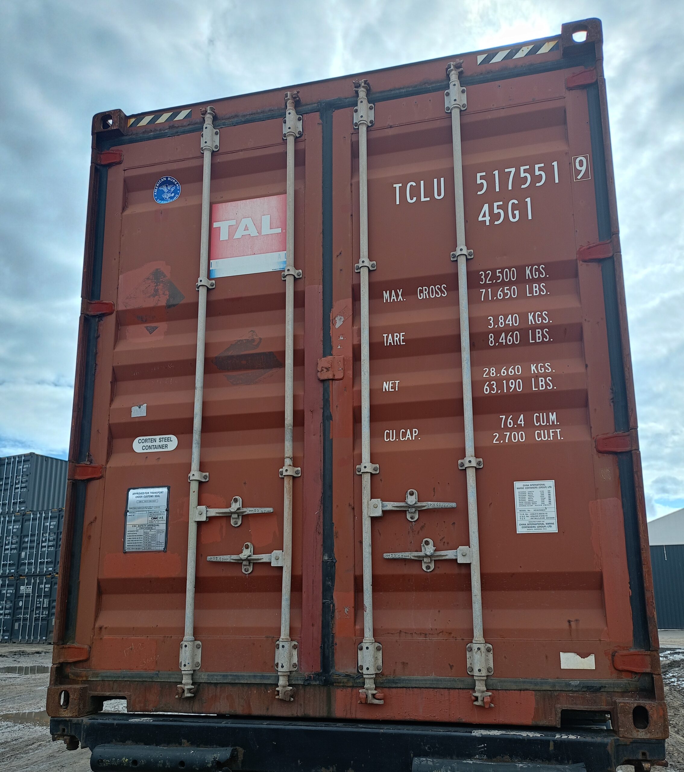Kontener morski 12m (40'HC) TCLU5175519 - obrazek 7