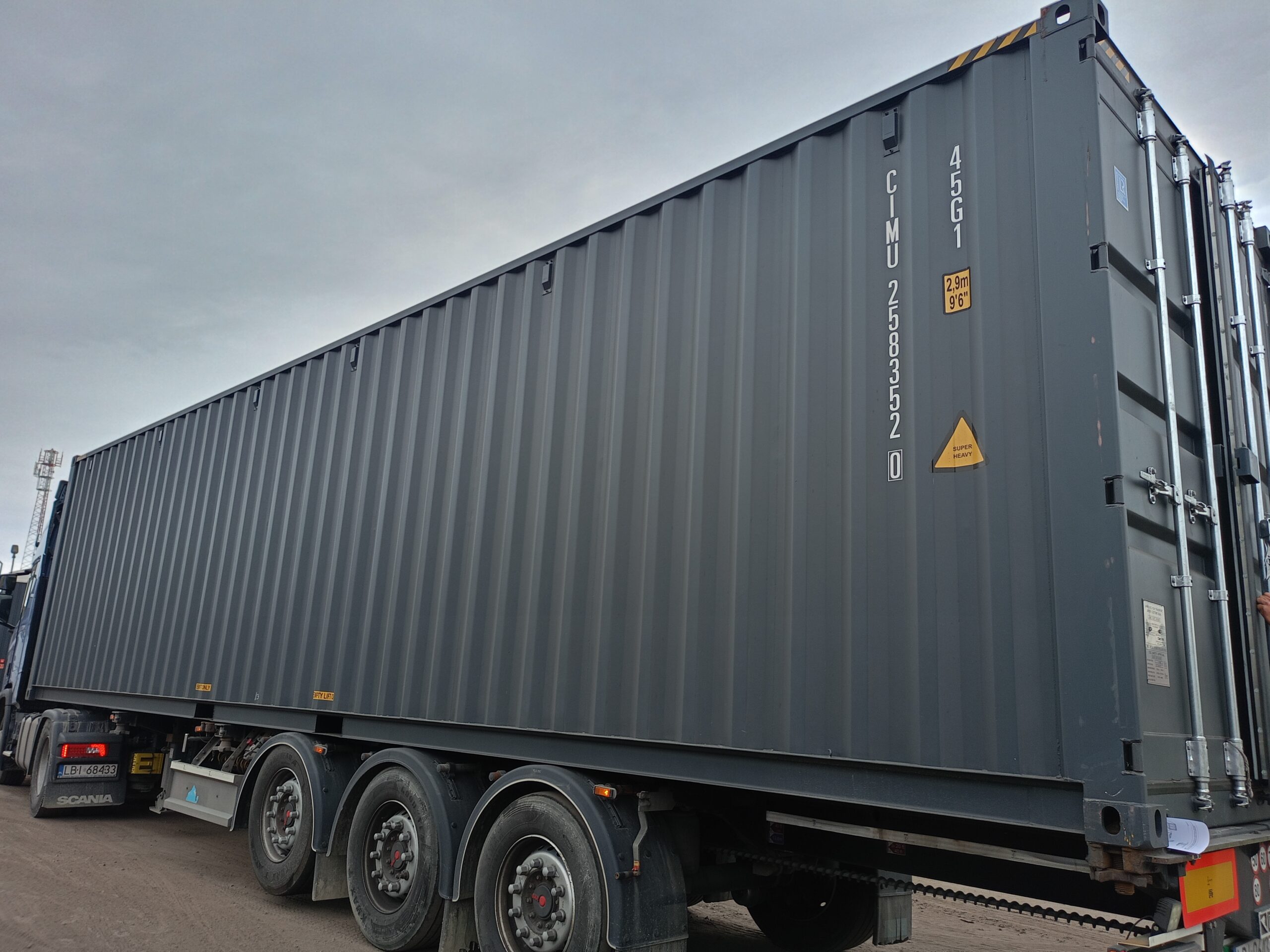 Kontener morski 12m (40'HC) CIMU2583520