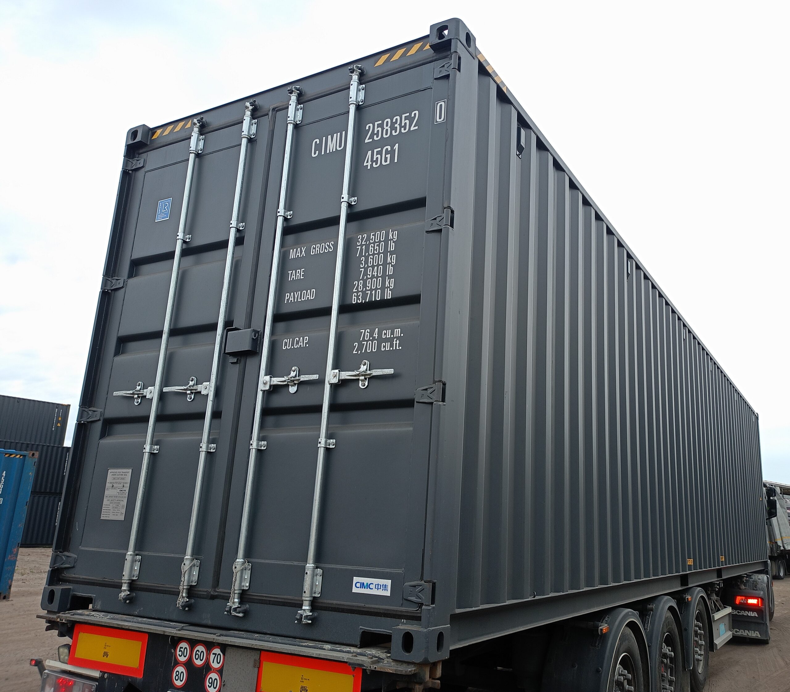 Kontener morski 12m (40'HC) CIMU2583520 - obrazek 6