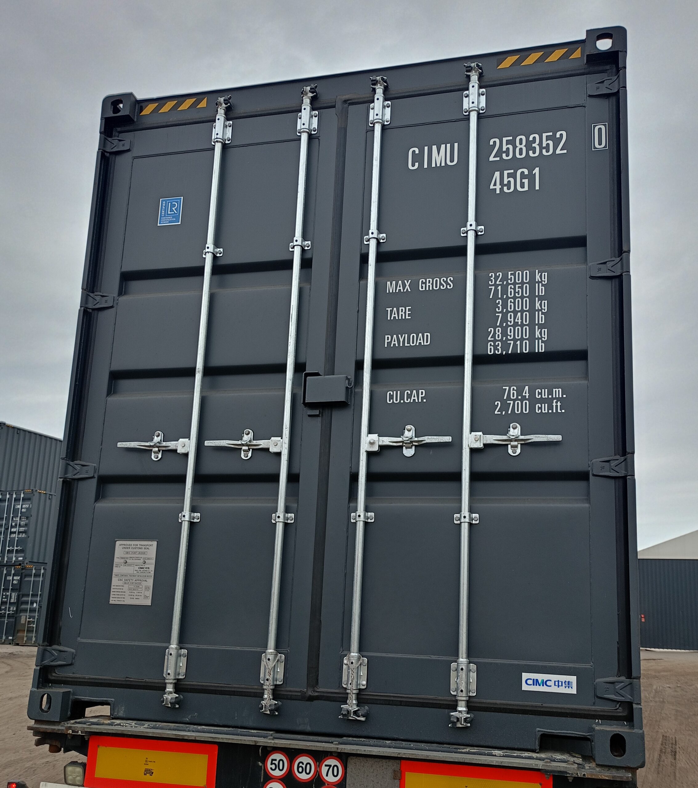 Kontener morski 12m (40'HC) CIMU2583520 - obrazek 7