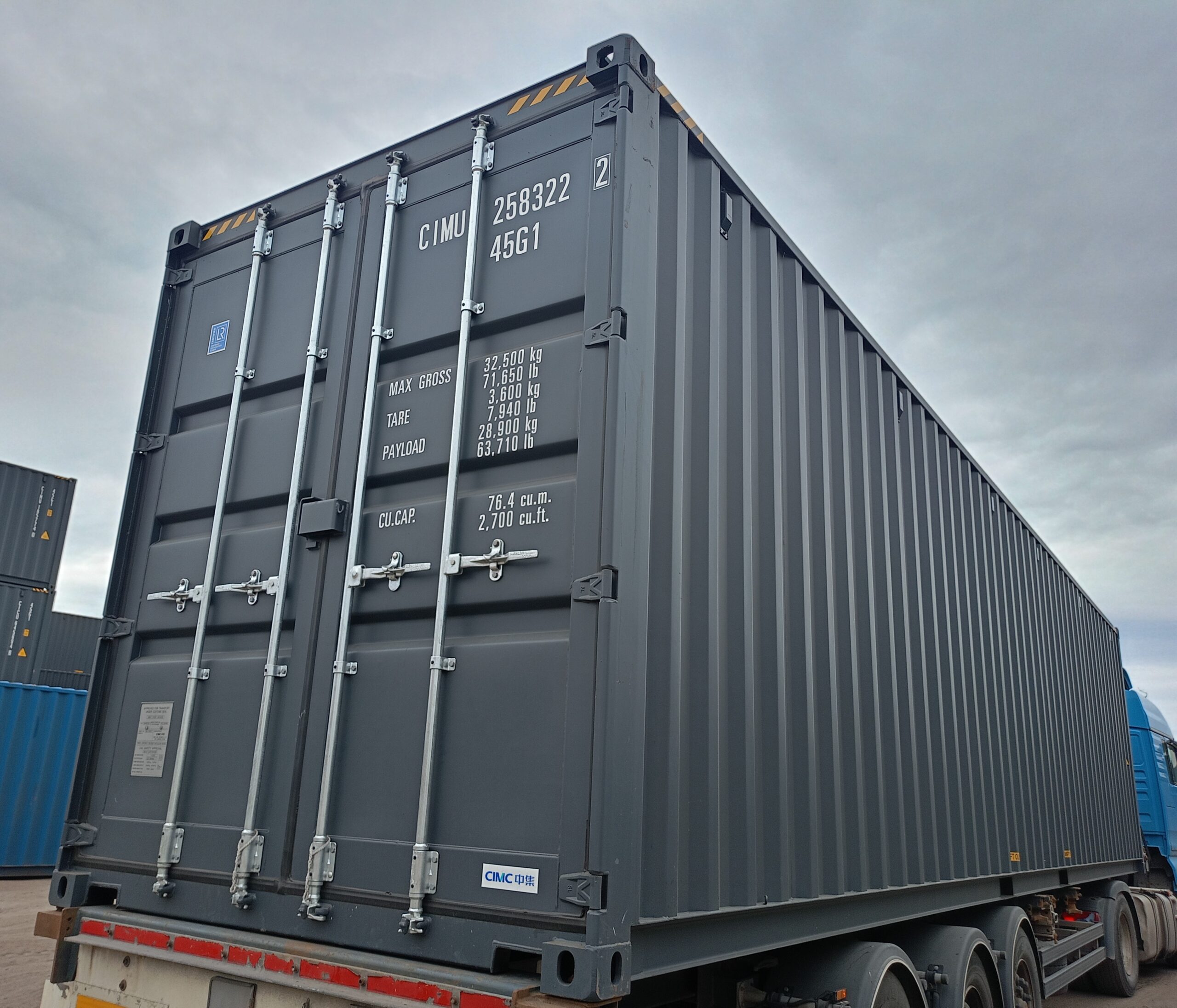 Kontener morski 12m (40'HC) CIMU2583222 - obrazek 5