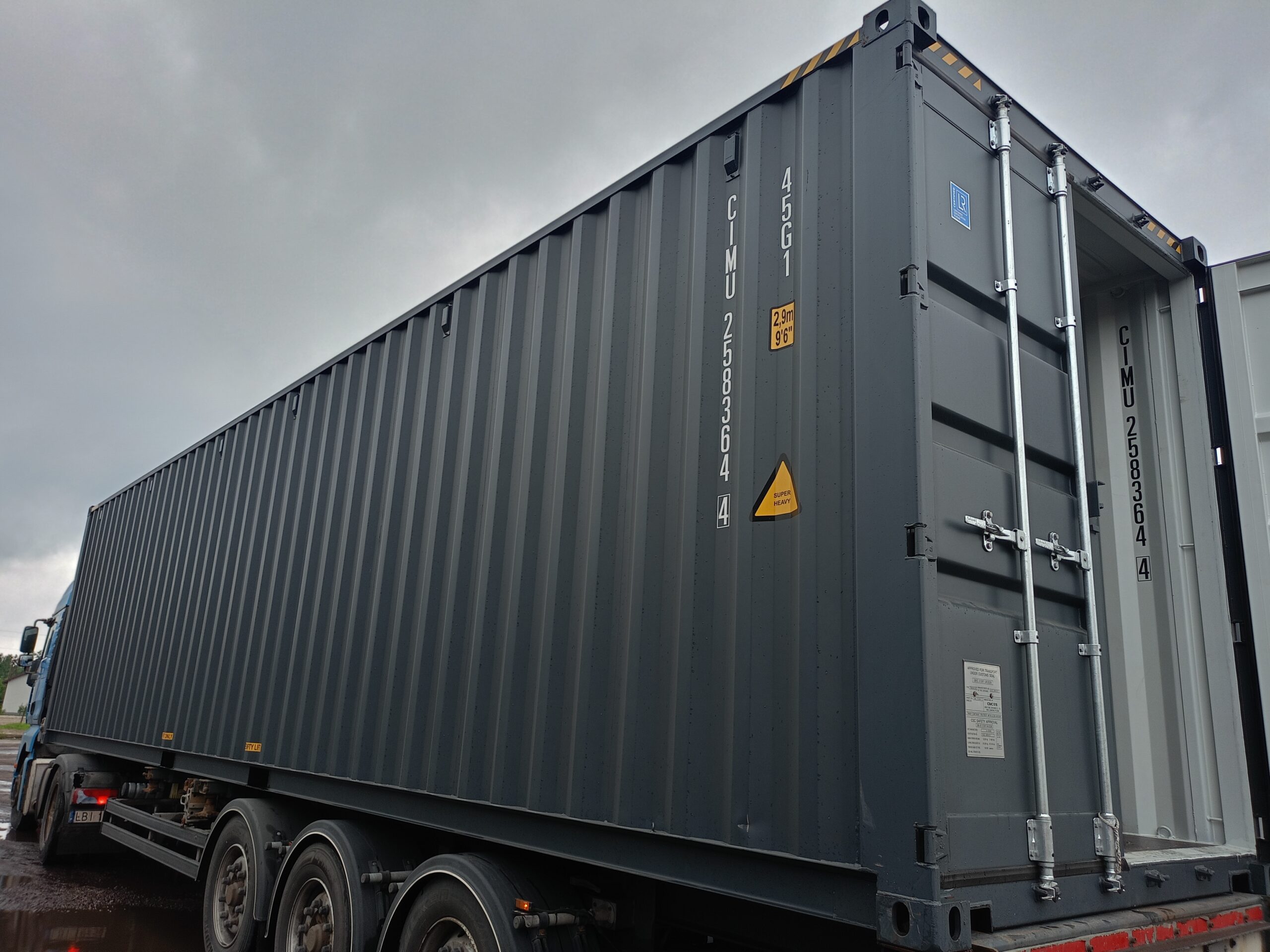 Kontener morski 12m (40'HC) CIMU2583644 - obrazek 12