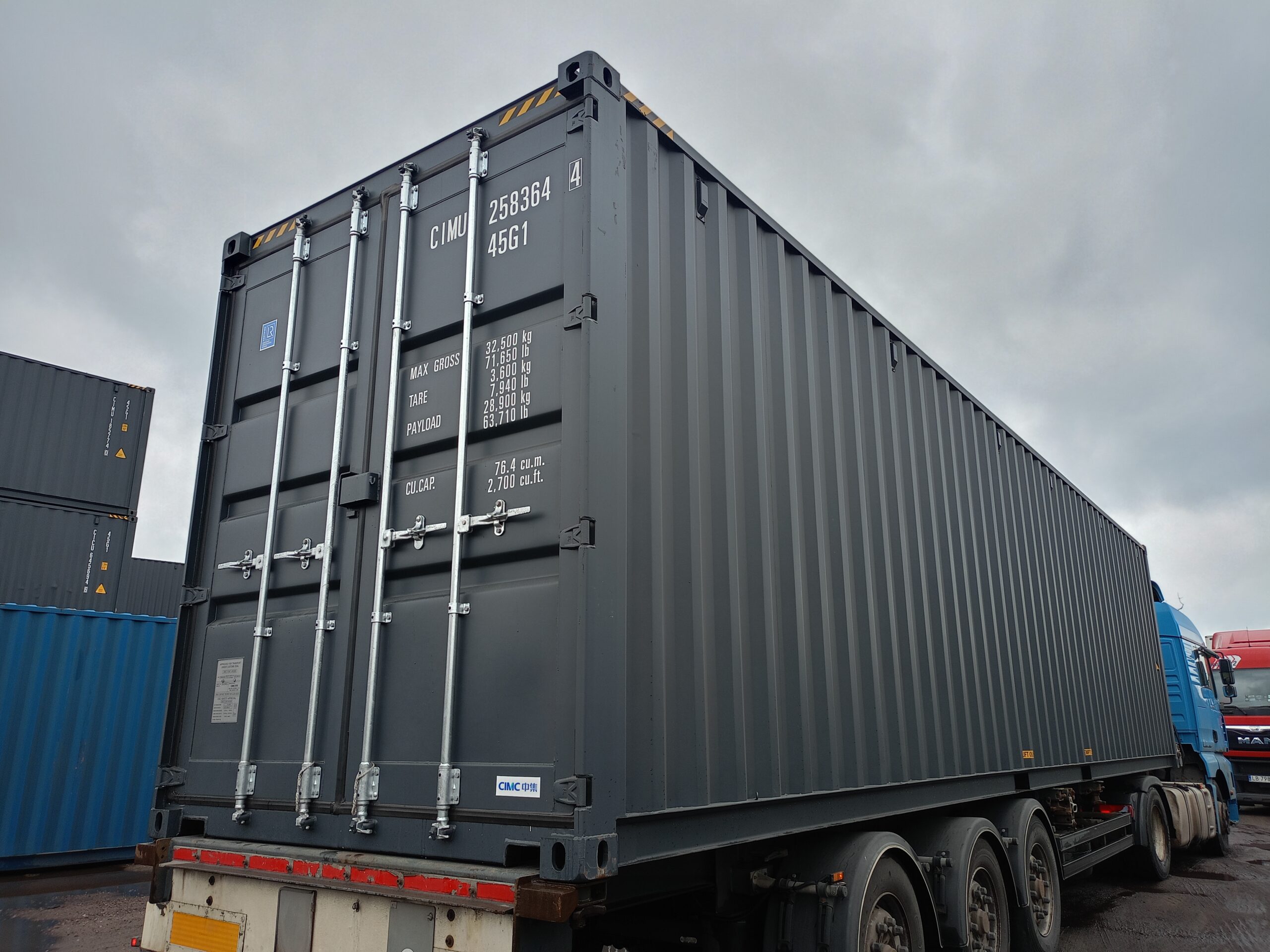 Kontener morski 12m (40'HC) CIMU2583644 - obrazek 5