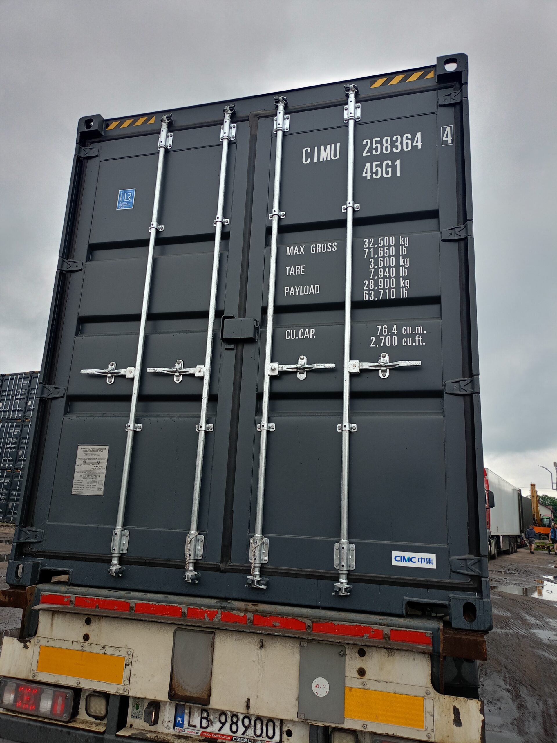 Kontener morski 12m (40'HC) CIMU2583644 - obrazek 6