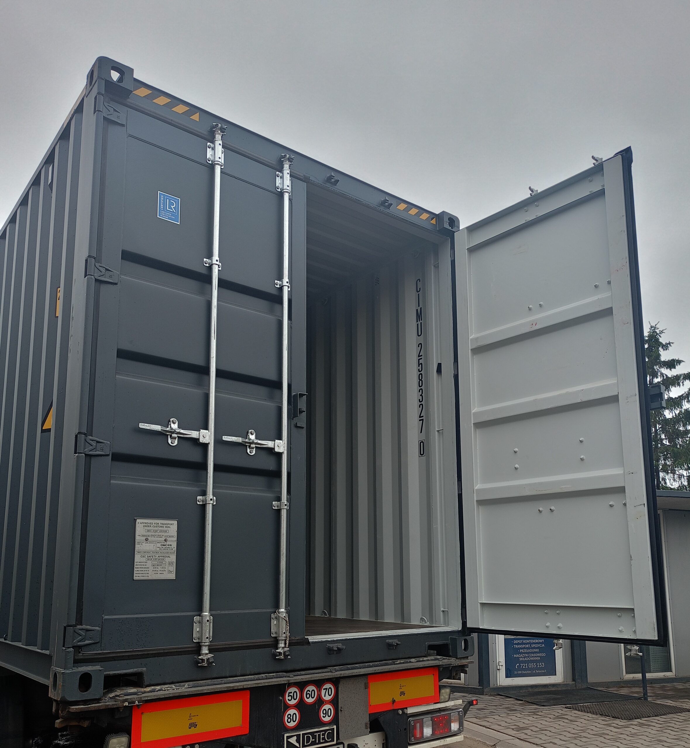 Kontener morski 12m (40'HC) CIMU2583270 - obrazek 12