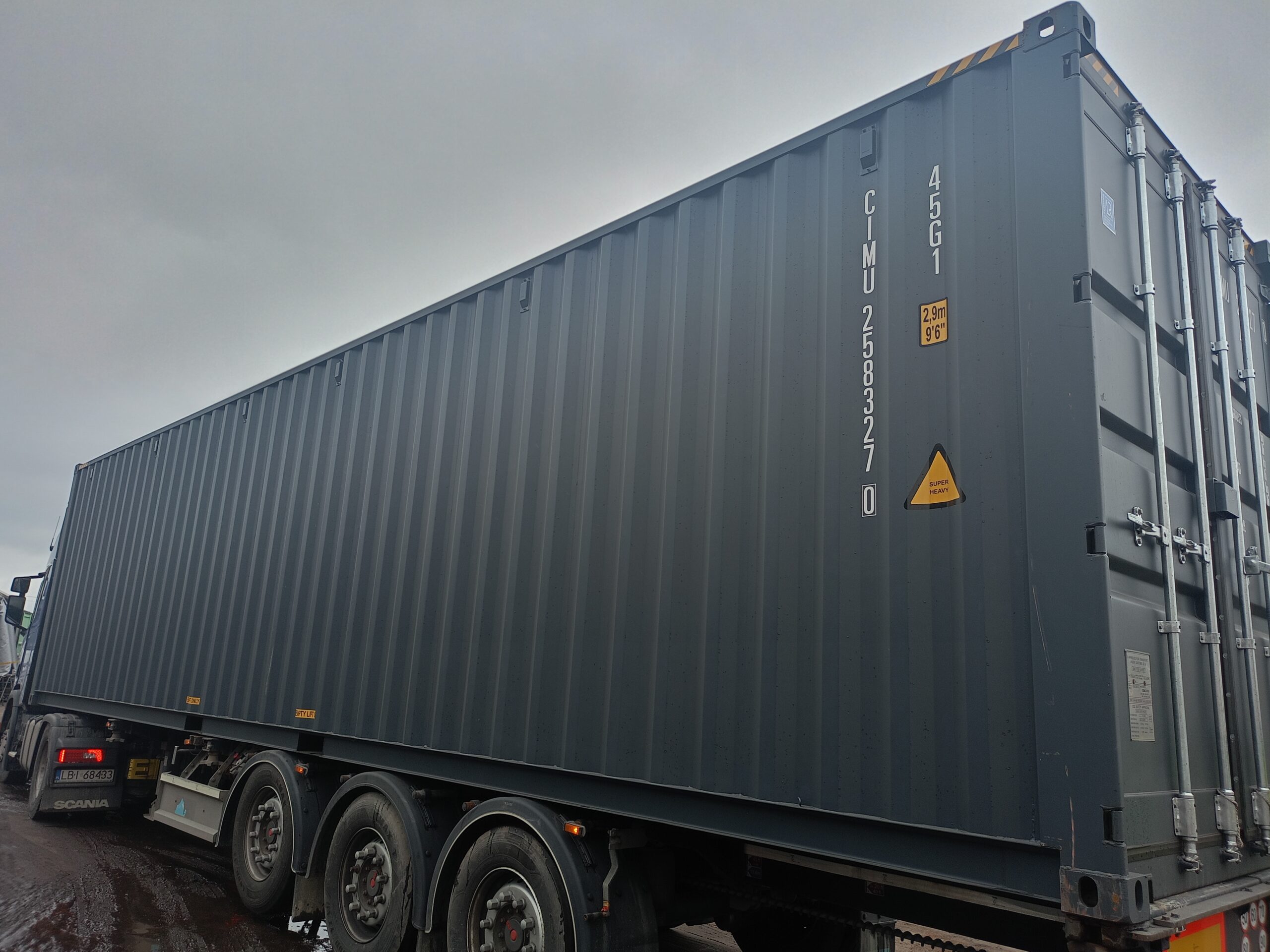 Kontener morski 12m (40'HC) CIMU2583270 - obrazek 2