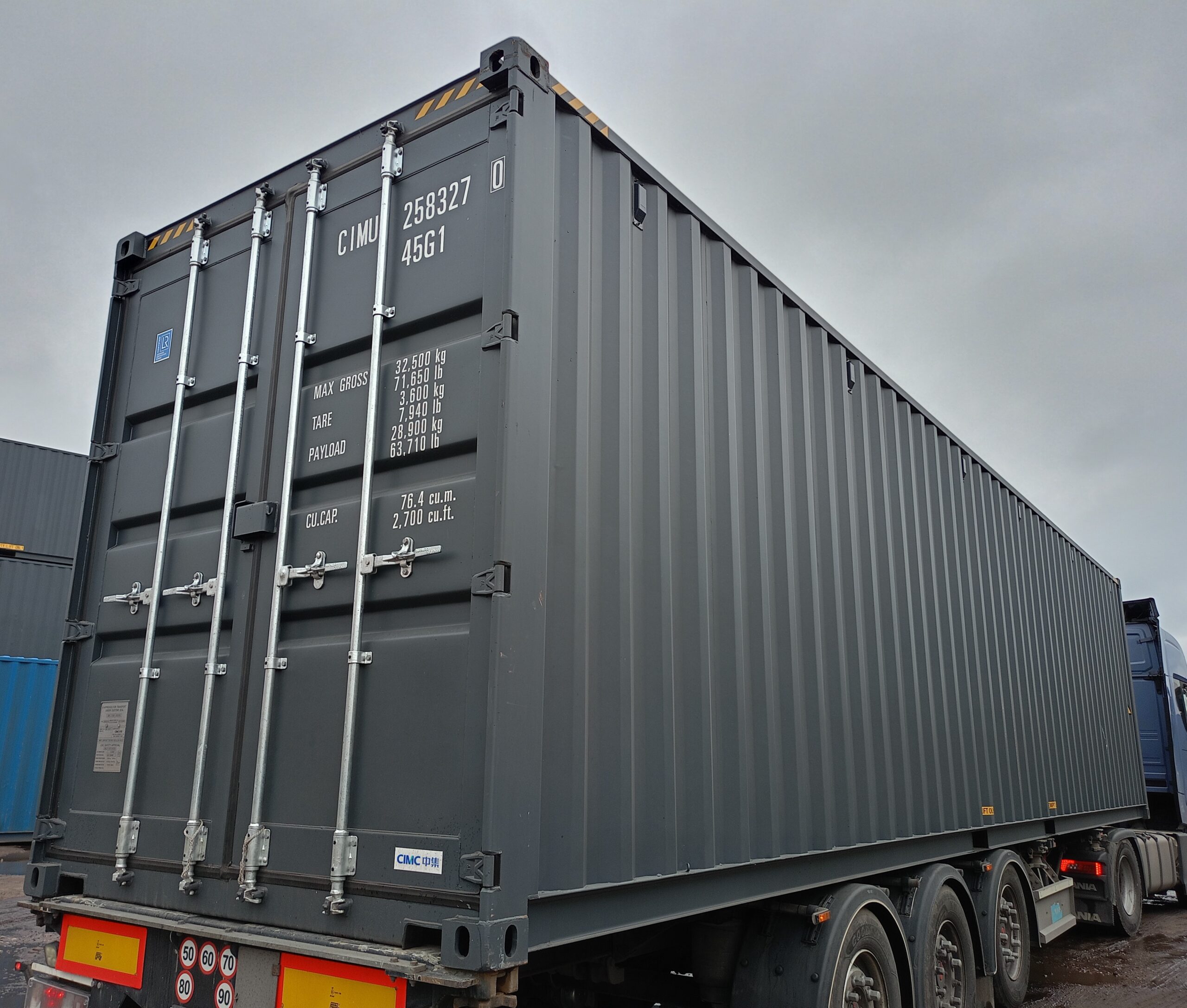Kontener morski 12m (40'HC) CIMU2583270 - obrazek 6