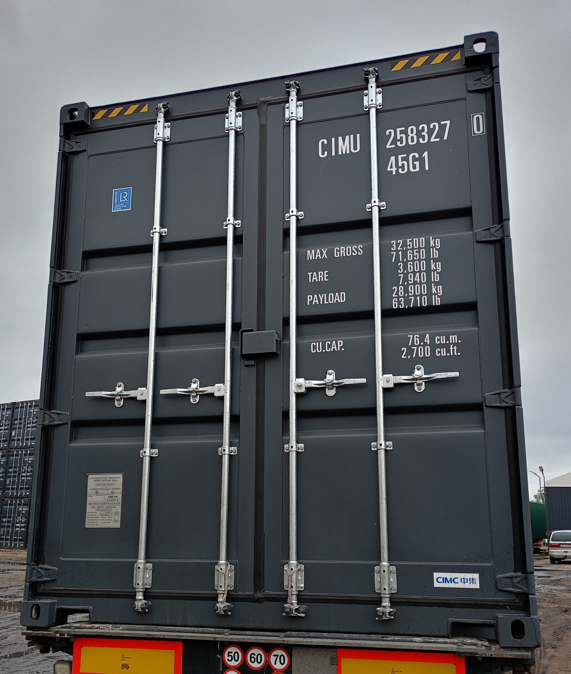 Kontener morski 12m (40'HC) CIMU2583270 - obrazek 7