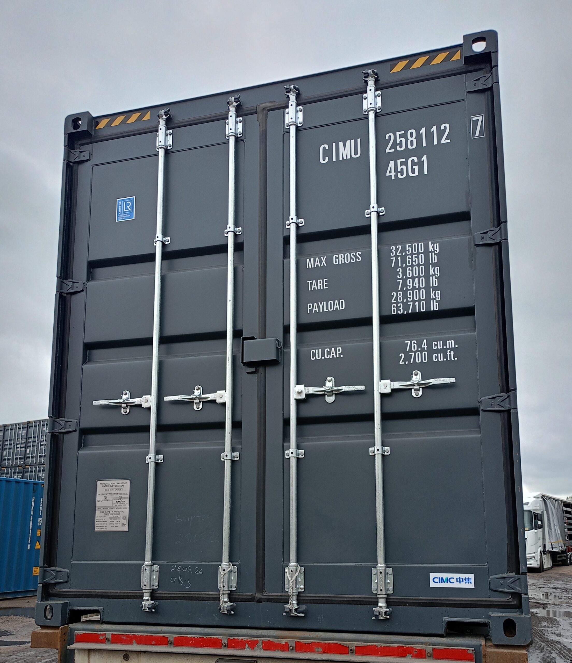 Kontener morski 12m (40'HC) CIMU2581127 - obrazek 2