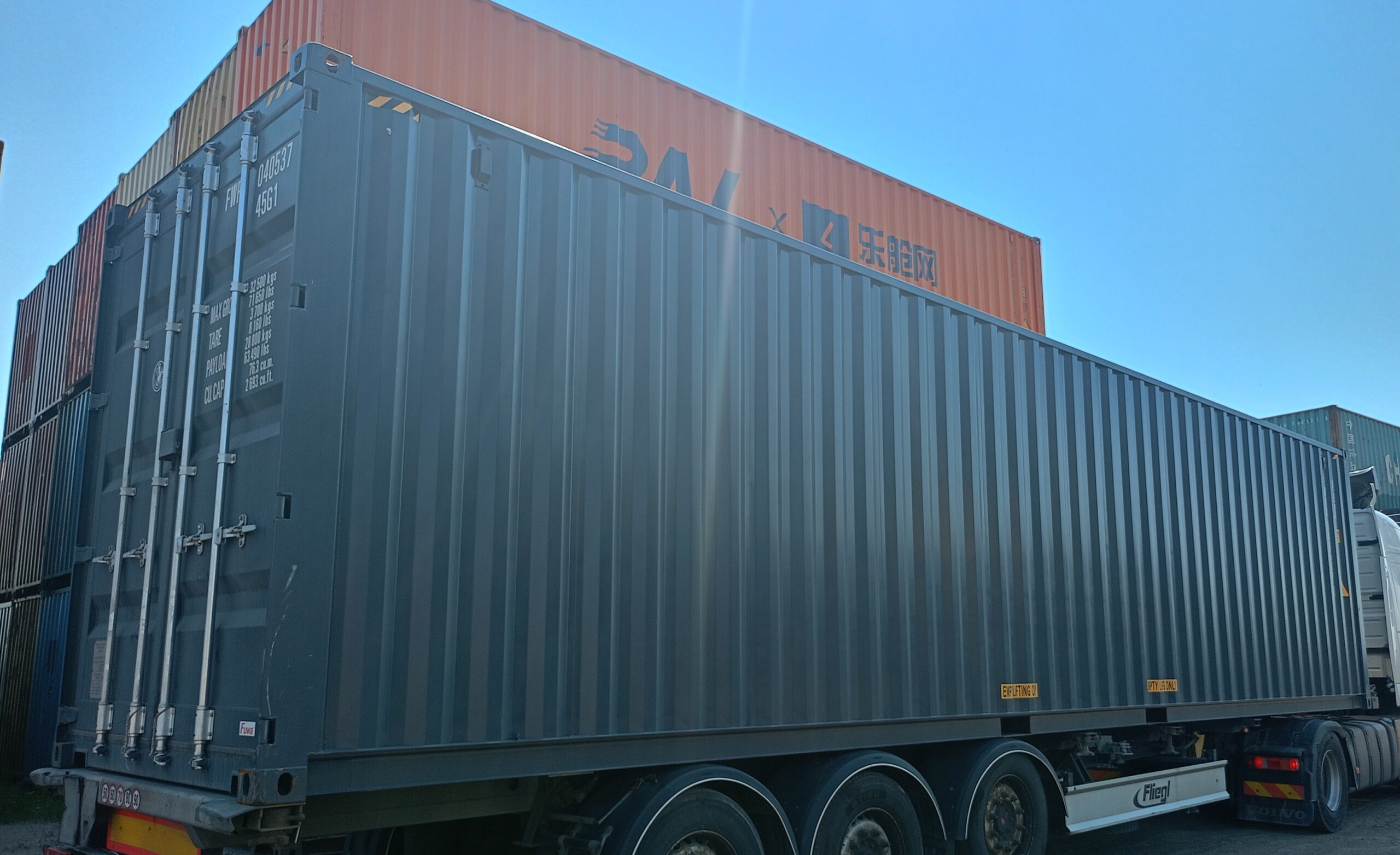 Kontener morski 12m (40'HC) FWRU0405371 - obrazek 8