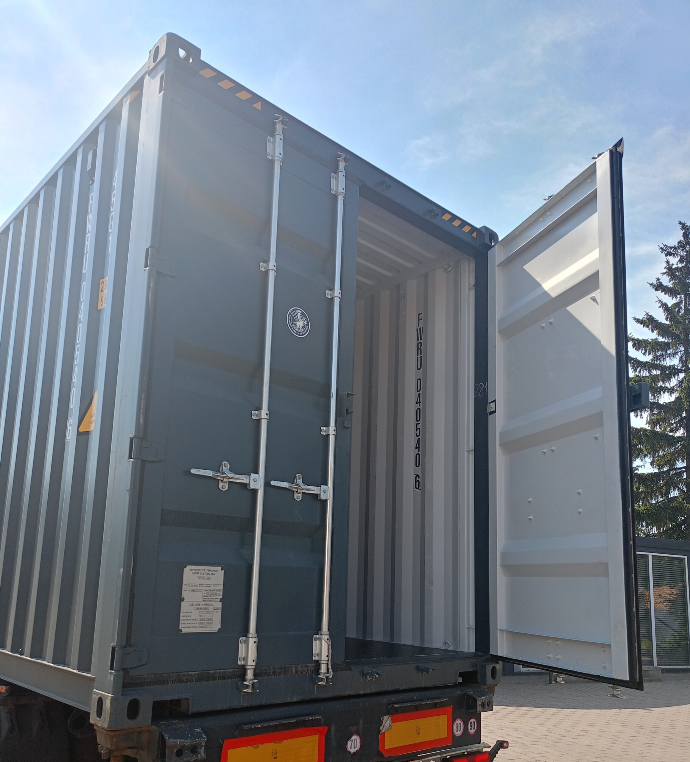 Kontener morski 12m (40'HC) FWRU0405406 - obrazek 8