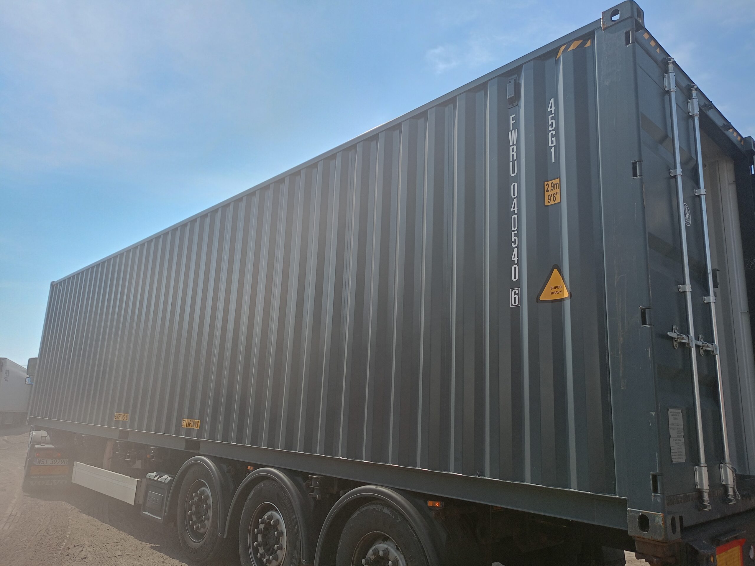 Kontener morski 12m (40'HC) FWRU0405406 - obrazek 9