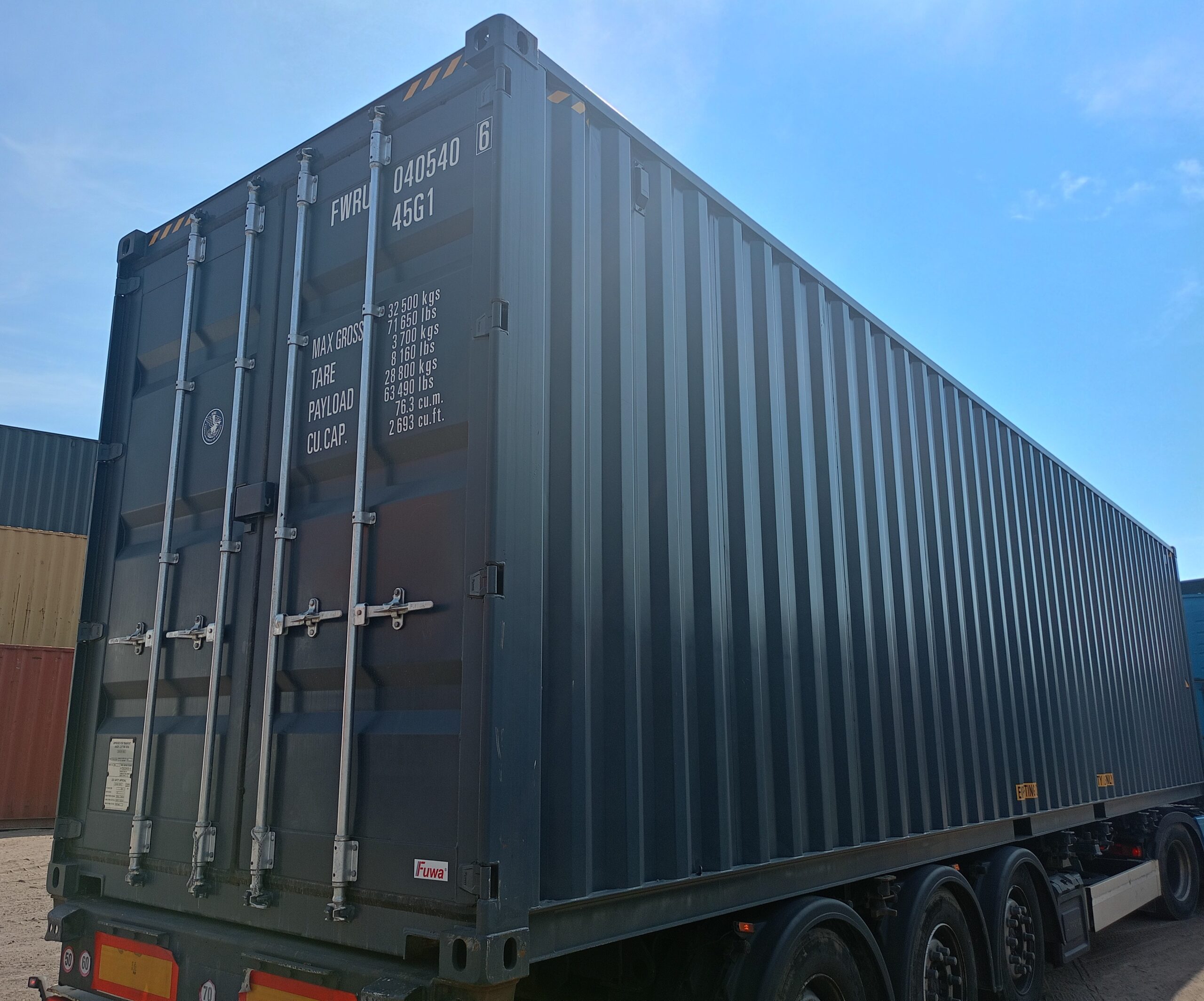 Kontener morski 12m (40'HC) FWRU0405406 - obrazek 15