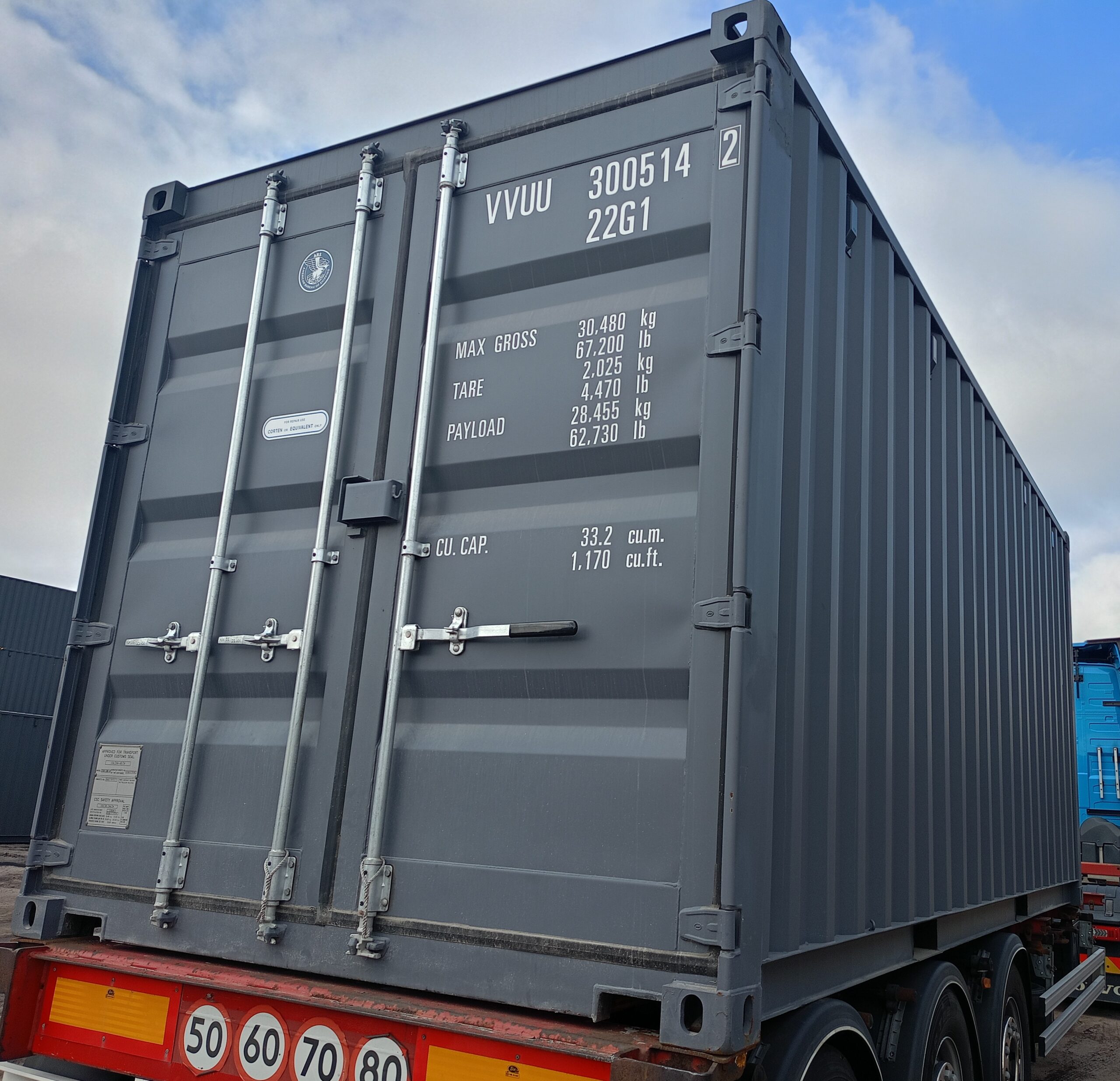 Kontener morski 6m (20'DC) VVUU3005142 - obrazek 4
