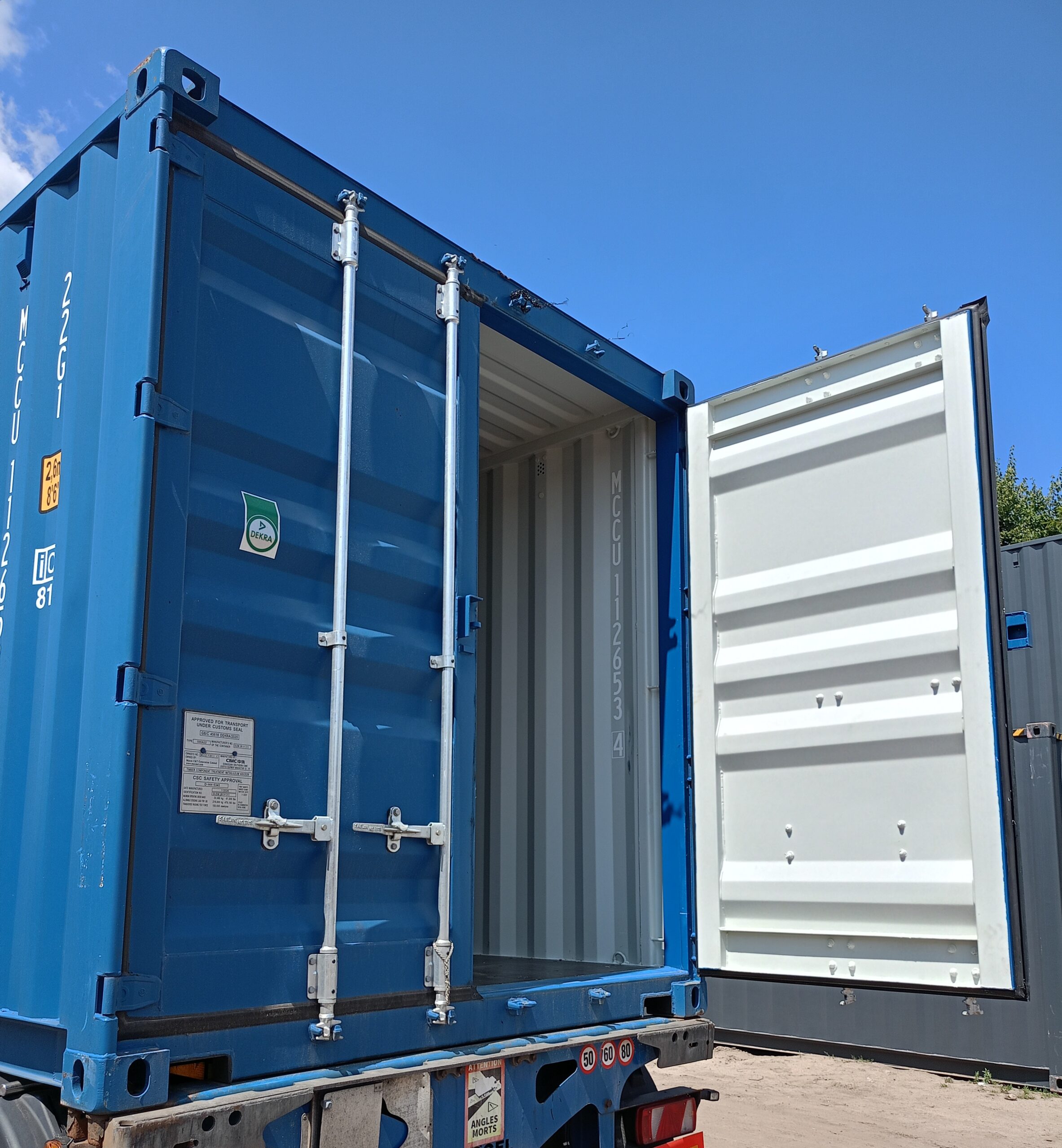 Kontener morski 6m (20'DC) MCCU1126534 - obrazek 6