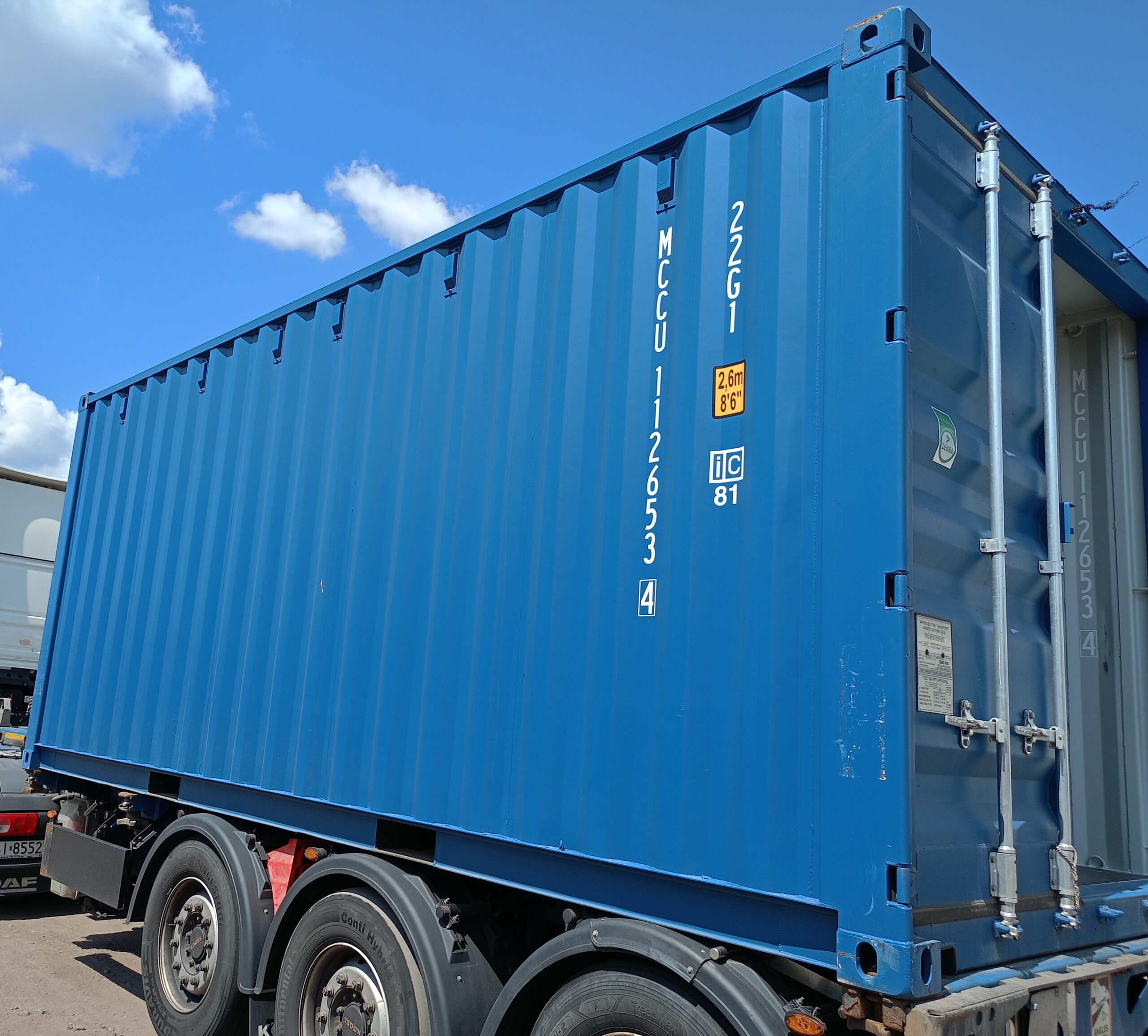 Kontener morski 6m (20'DC) MCCU1126534 - obrazek 7