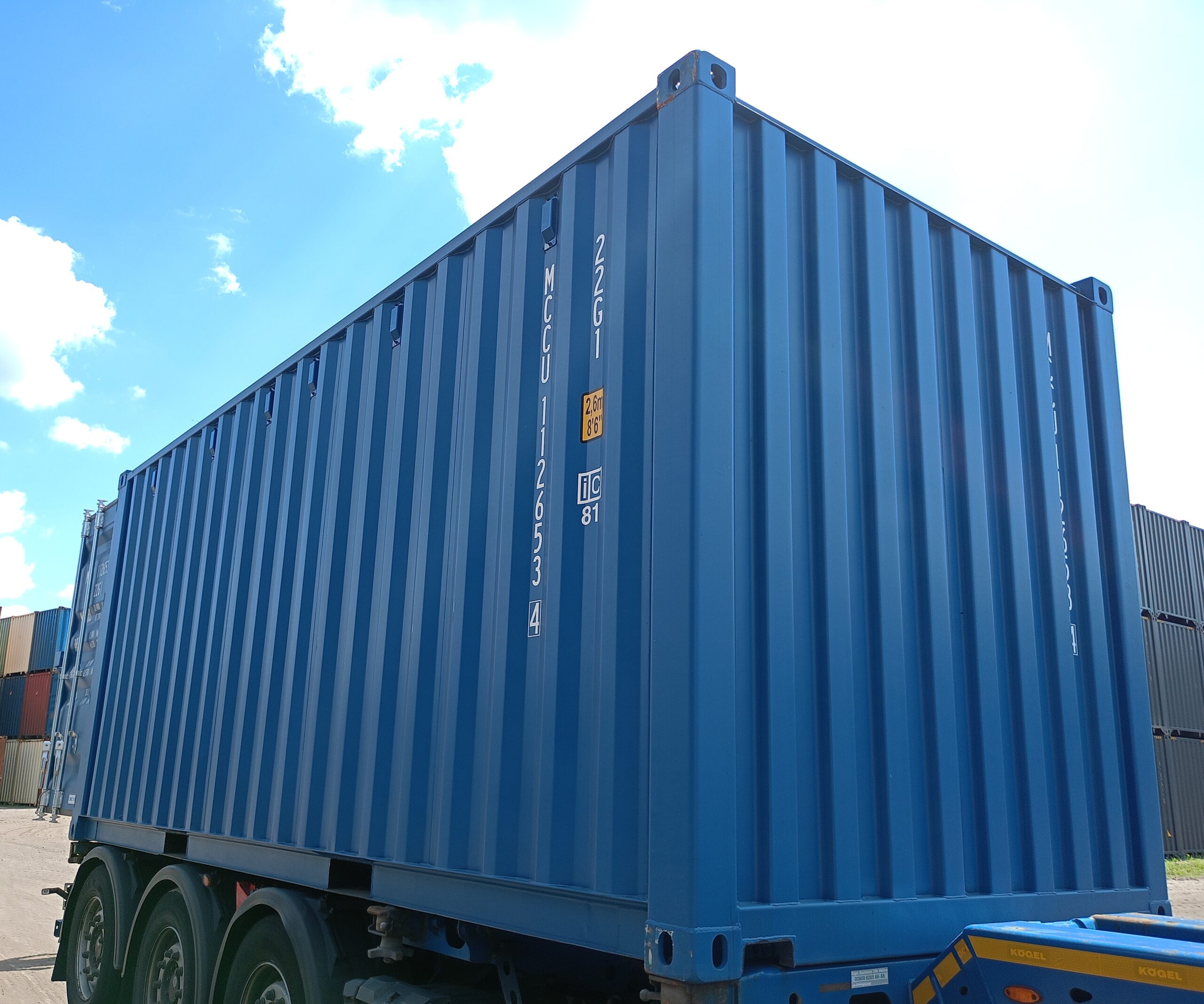 Kontener morski 6m (20'DC) MCCU1126534 - obrazek 10