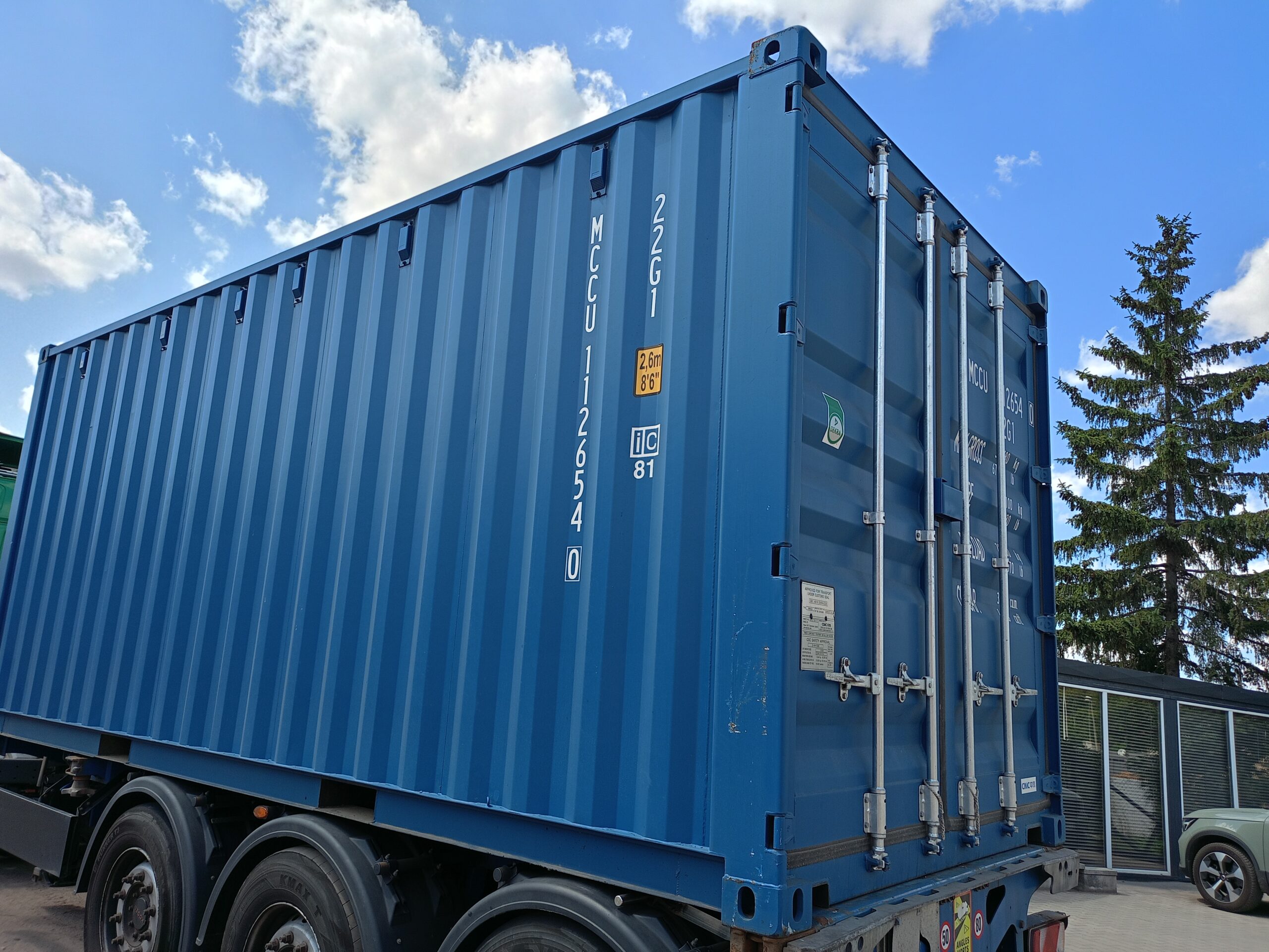 Kontener morski 6m (20'DC) MCCU1126540 - obrazek 6