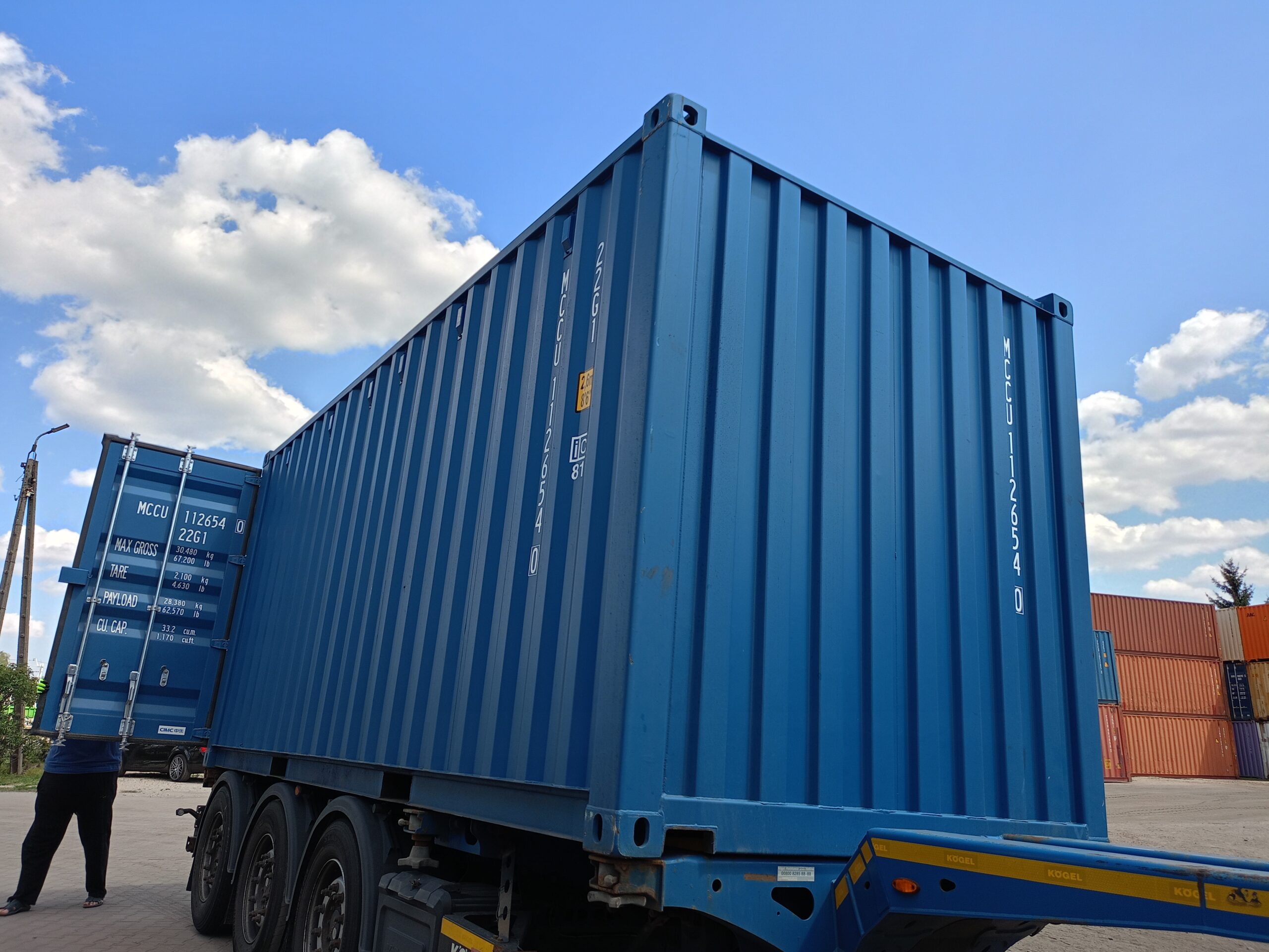 Kontener morski 6m (20'DC) MCCU1126540 - obrazek 9