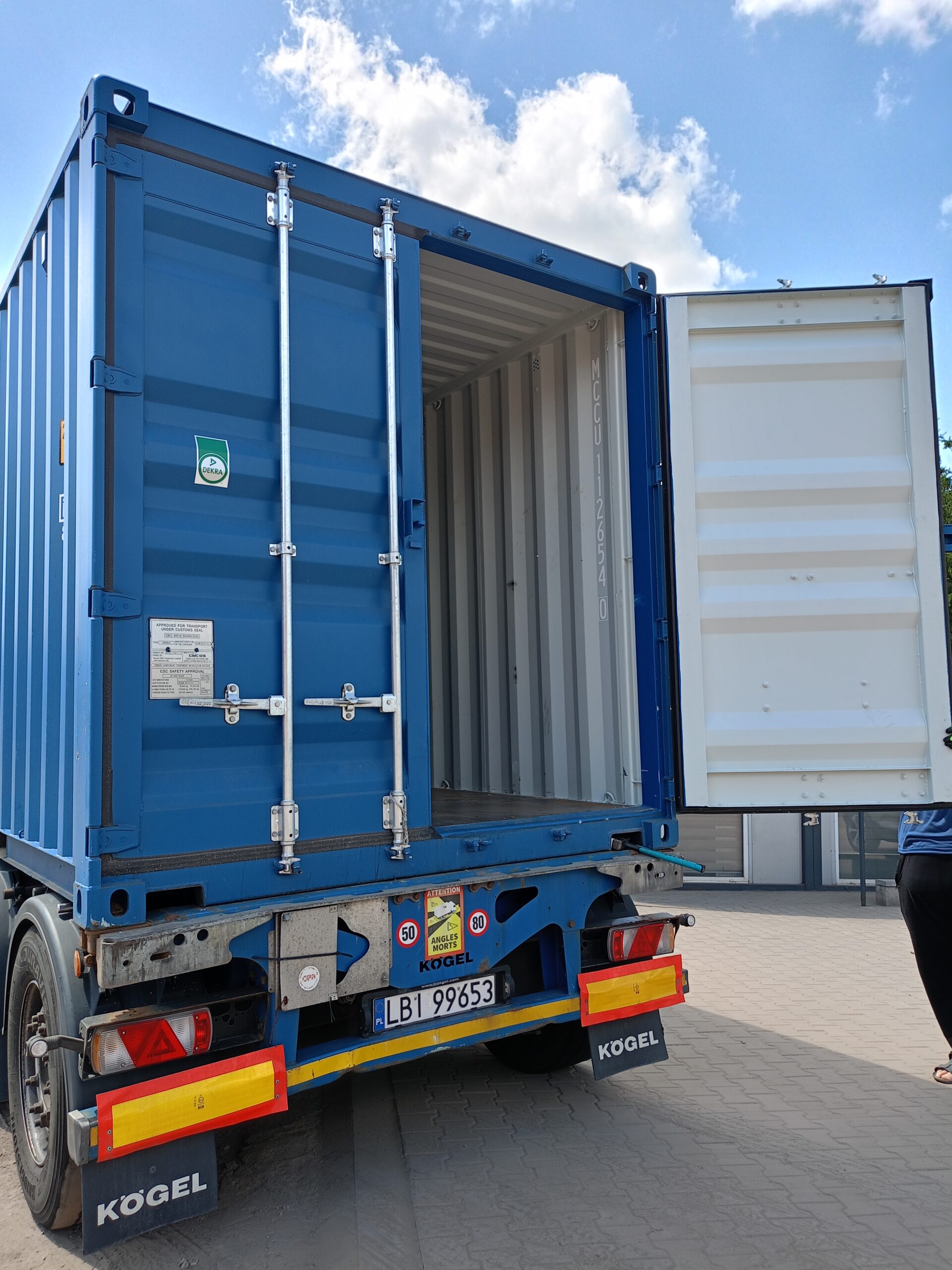 Kontener morski 6m (20'DC) MCCU1126540 - obrazek 2