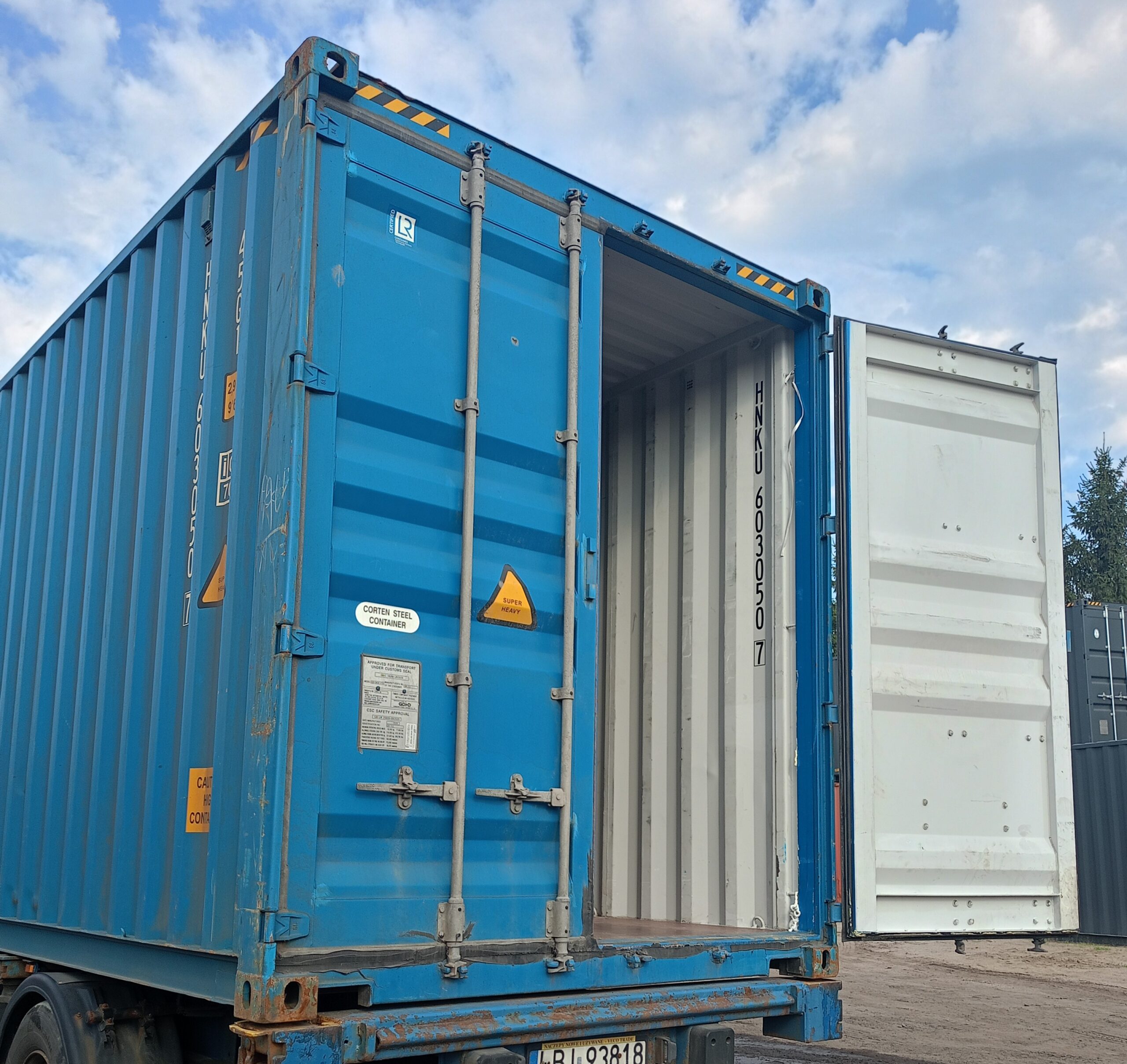 Kontener morski 12m (40'HC) HNKU6030507 - obrazek 9