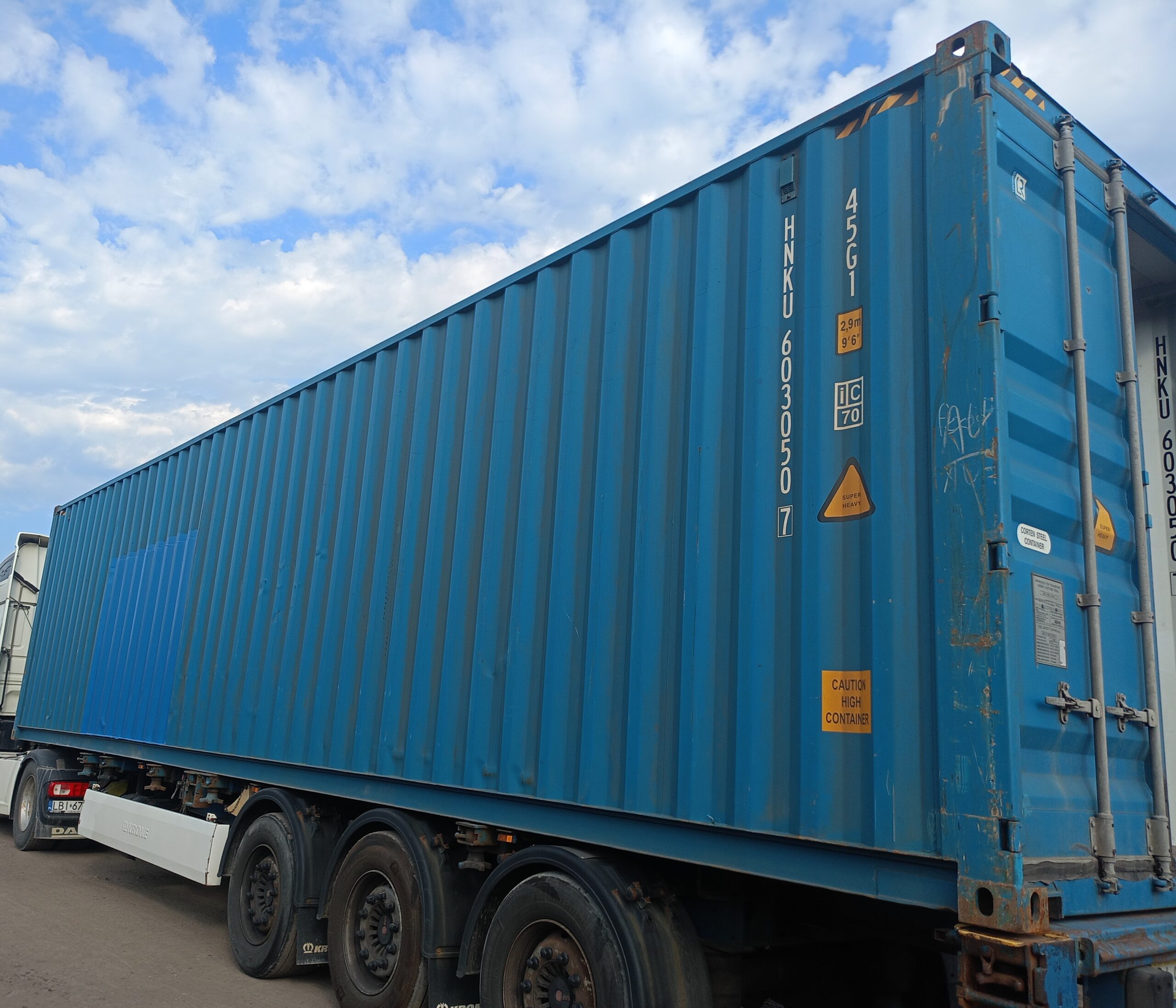 Kontener morski 12m (40'HC) HNKU6030507