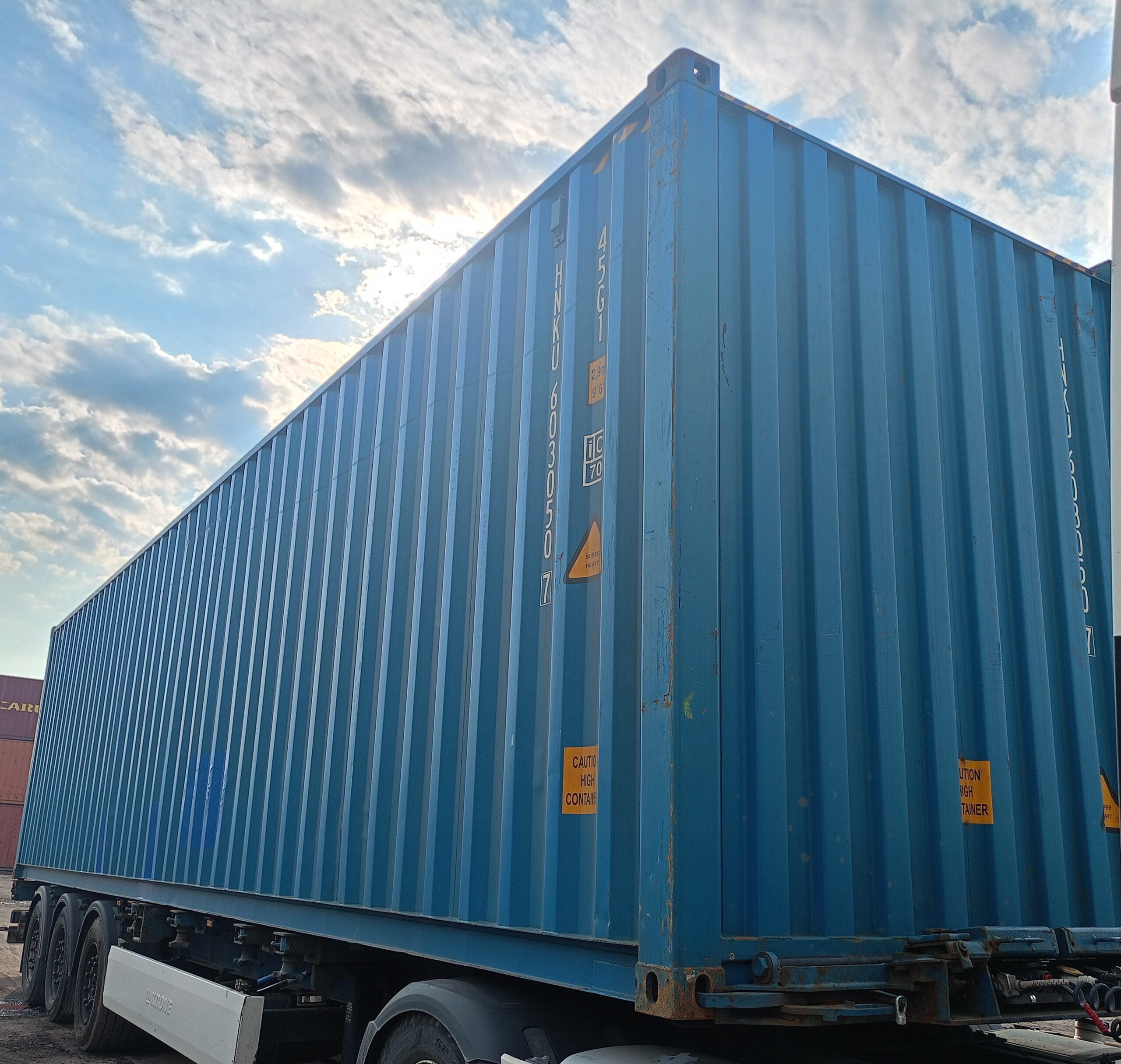 Kontener morski 12m (40'HC) HNKU6030507 - obrazek 3