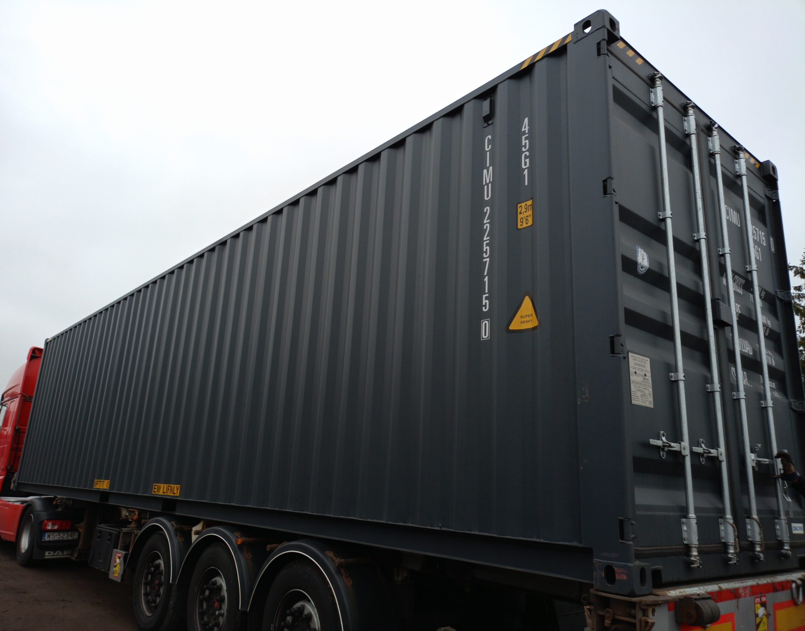 Kontener morski 12m (40'HC) CIMU2257150 - obrazek 8