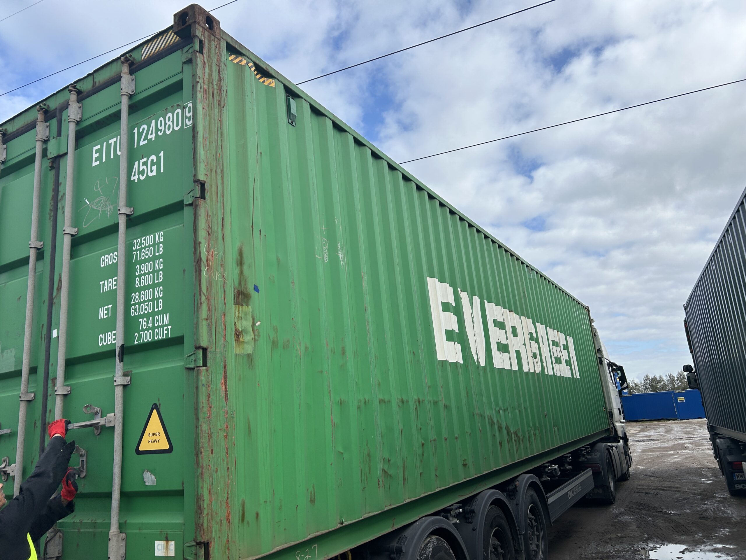 12m (40'HC) Kontener morski EITU1249809 - obrazek 5