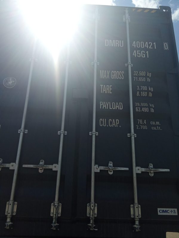 12m (40'HC) Kontener morski DMRU4004210 - obrazek 3