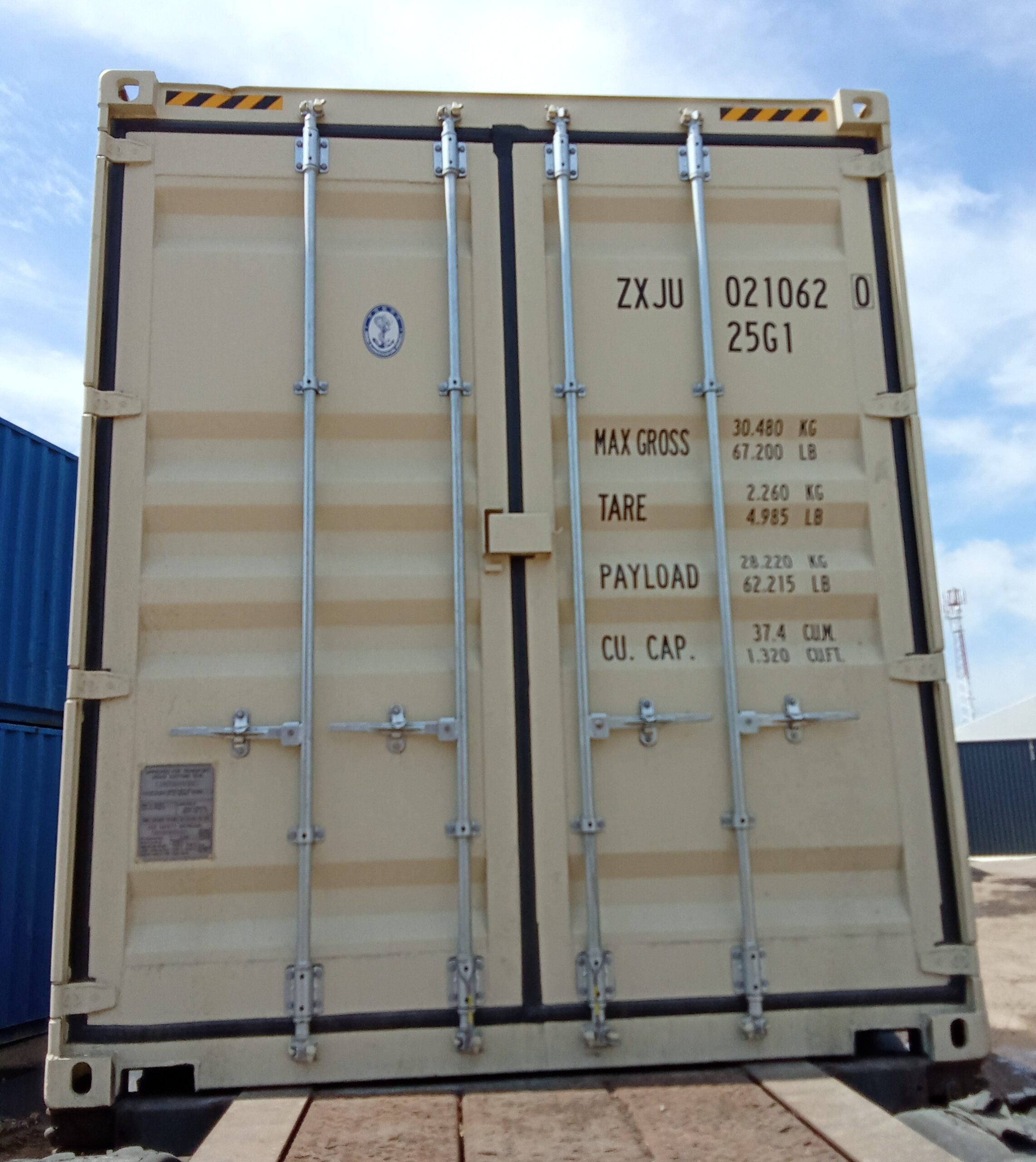 6m (20'HC) Kontener morski ZXJU0210620 - obrazek 7