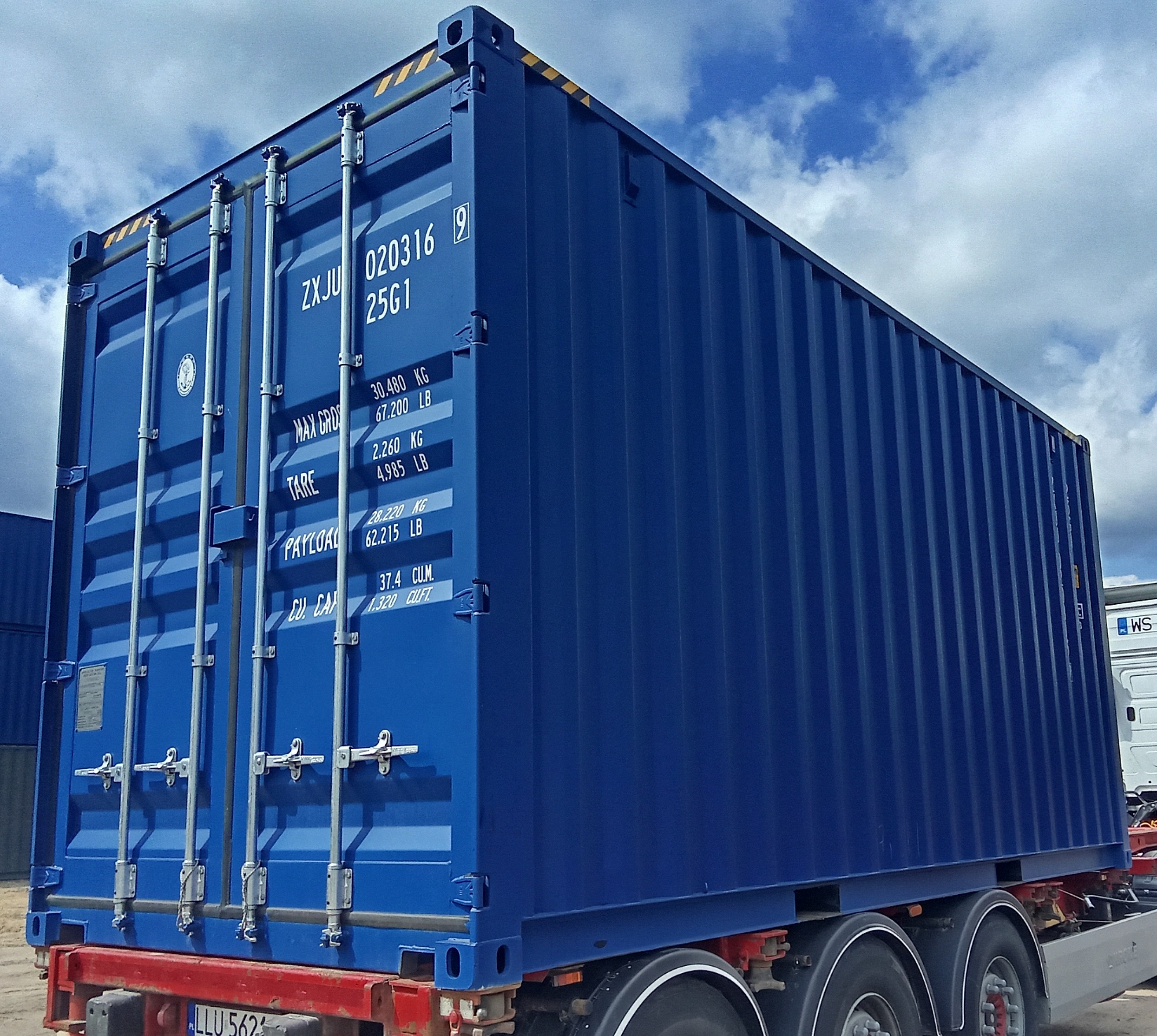 6m (20'HC) Kontener morski ZXJU0203169 - obrazek 4