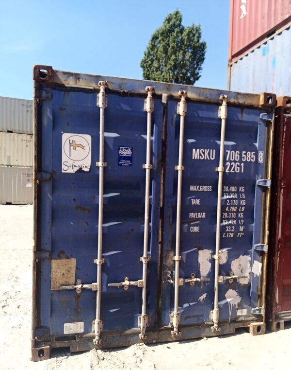 6m (20'DC)  Kontener Morski MSKU7065858 - obrazek 2