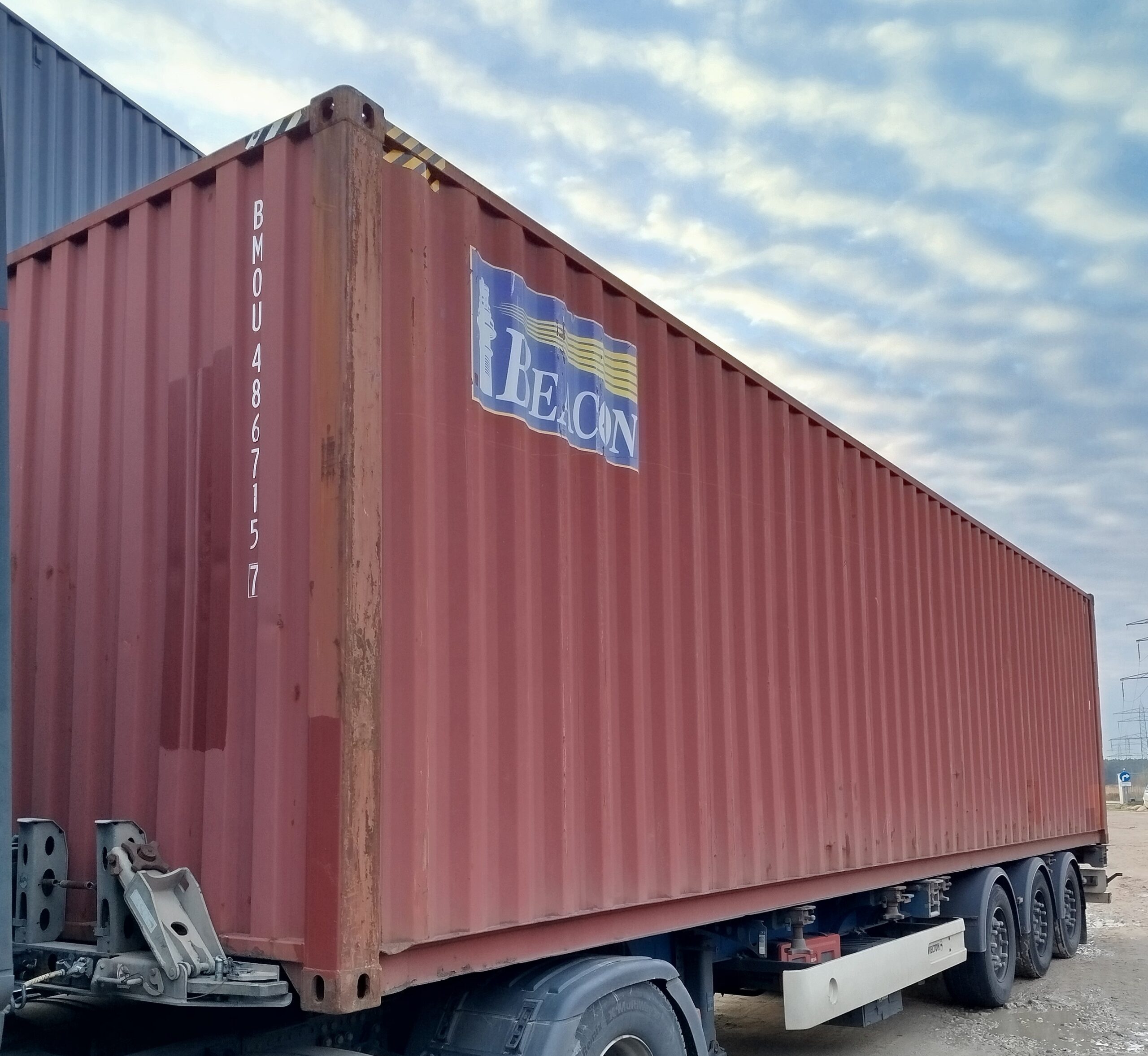 12m (40'HC) Kontener morski BMOU4867157