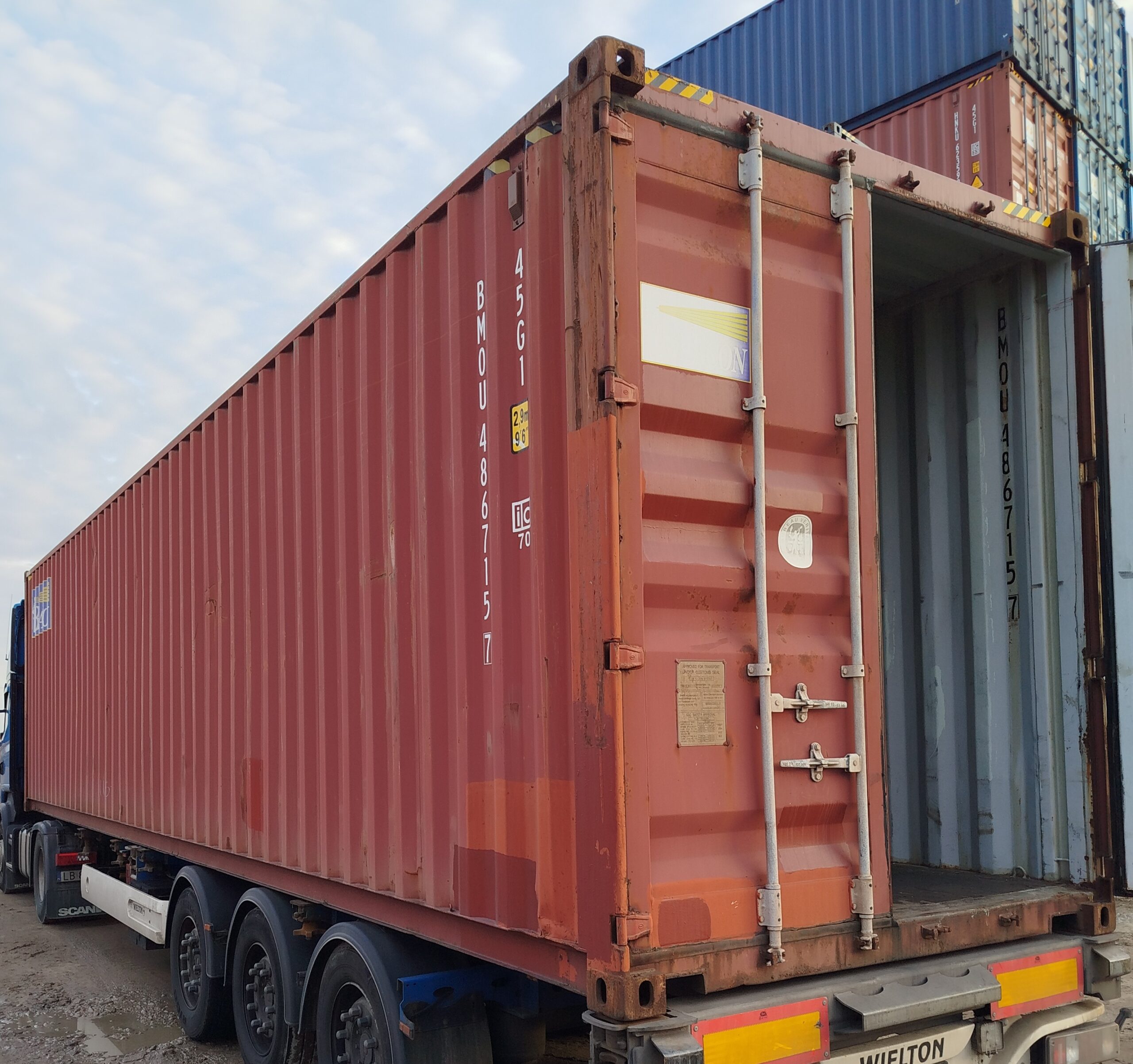 12m (40'HC) Kontener morski BMOU4867157 - obrazek 3