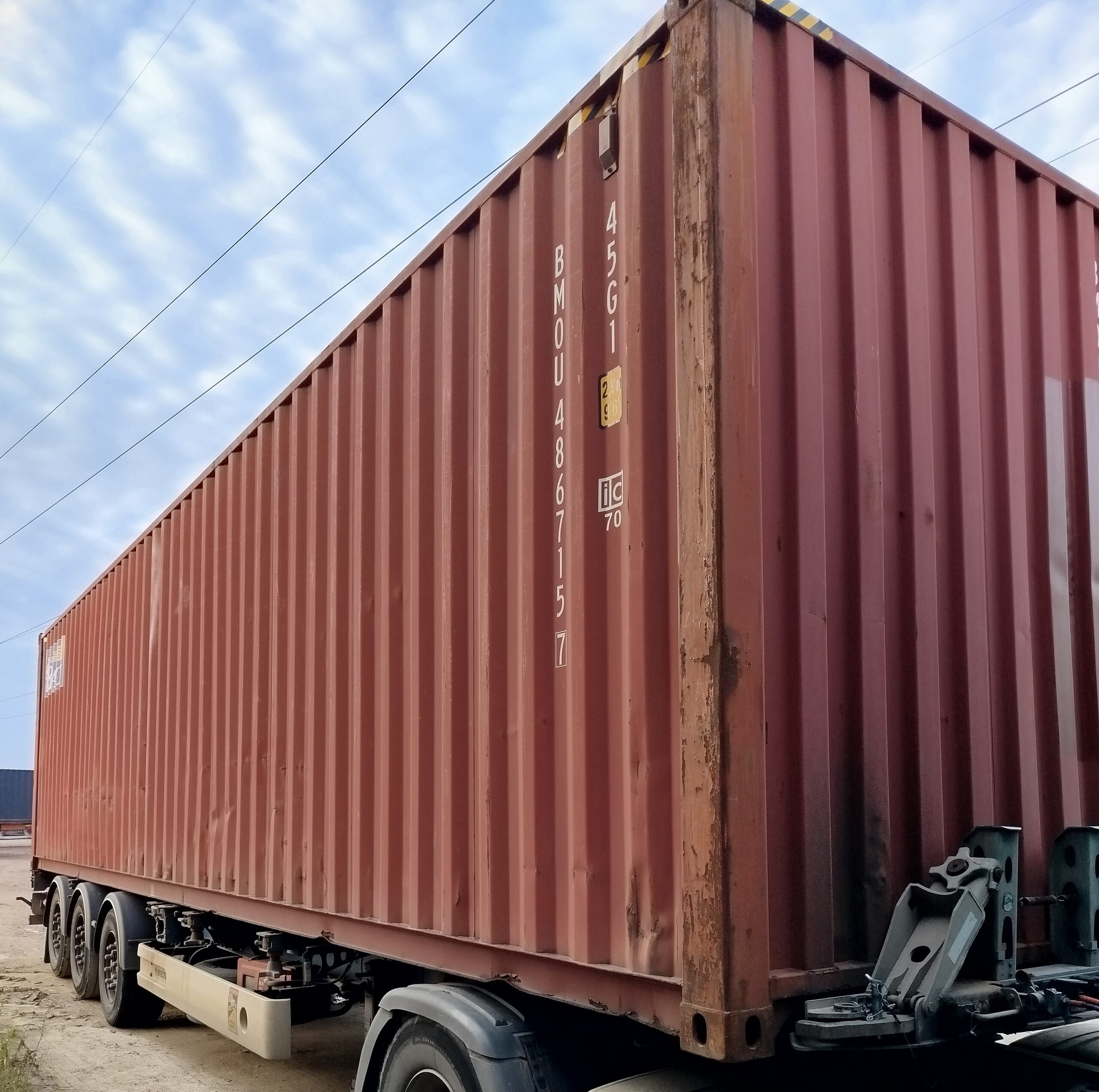 12m (40'HC) Kontener morski BMOU4867157 - obrazek 7