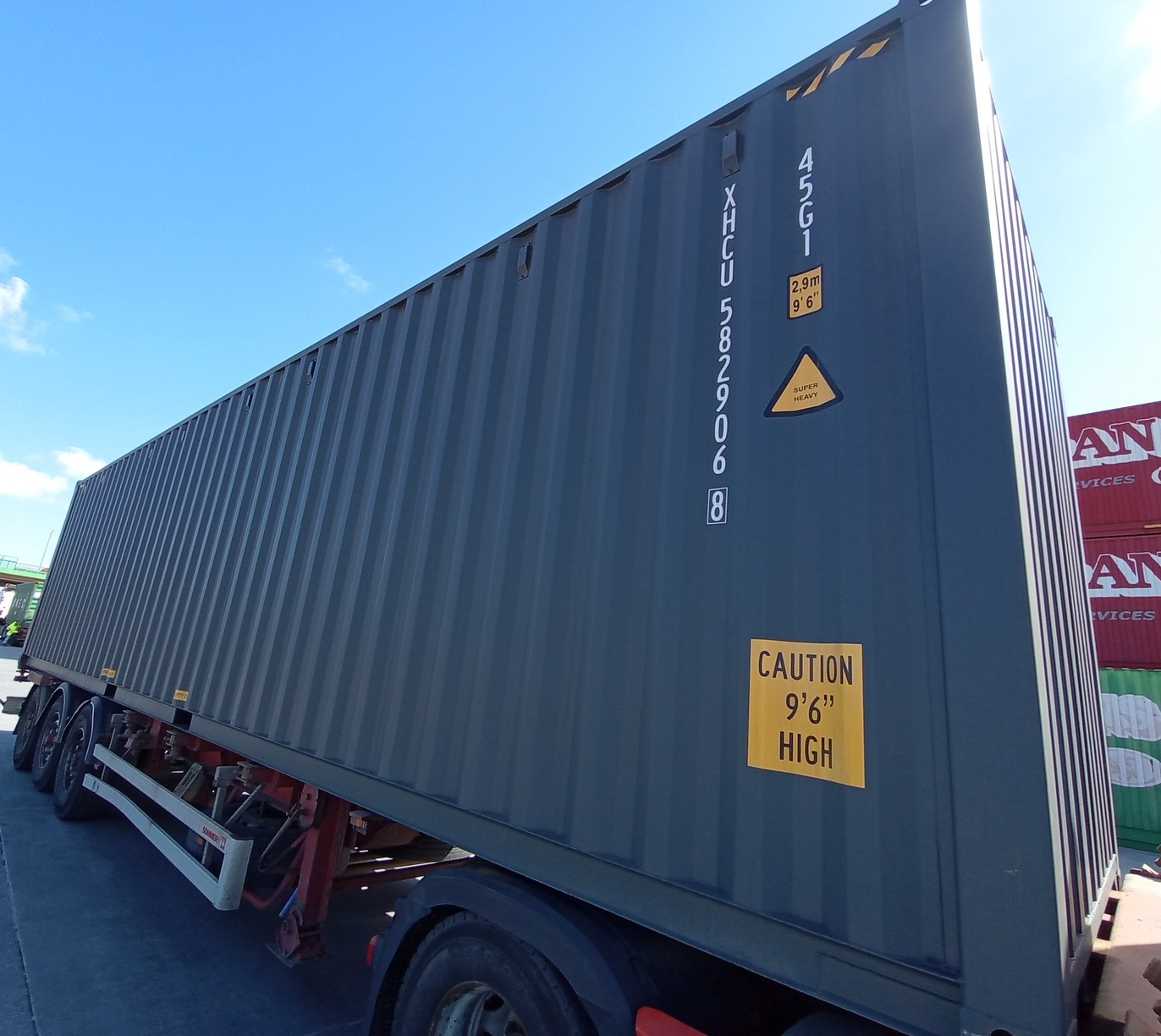 12m (40'HC) Kontener morski XHCU5829068 - obrazek 5