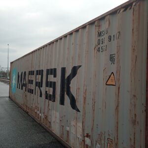 12m (40'HC) Kontener morski MSKU0999117
