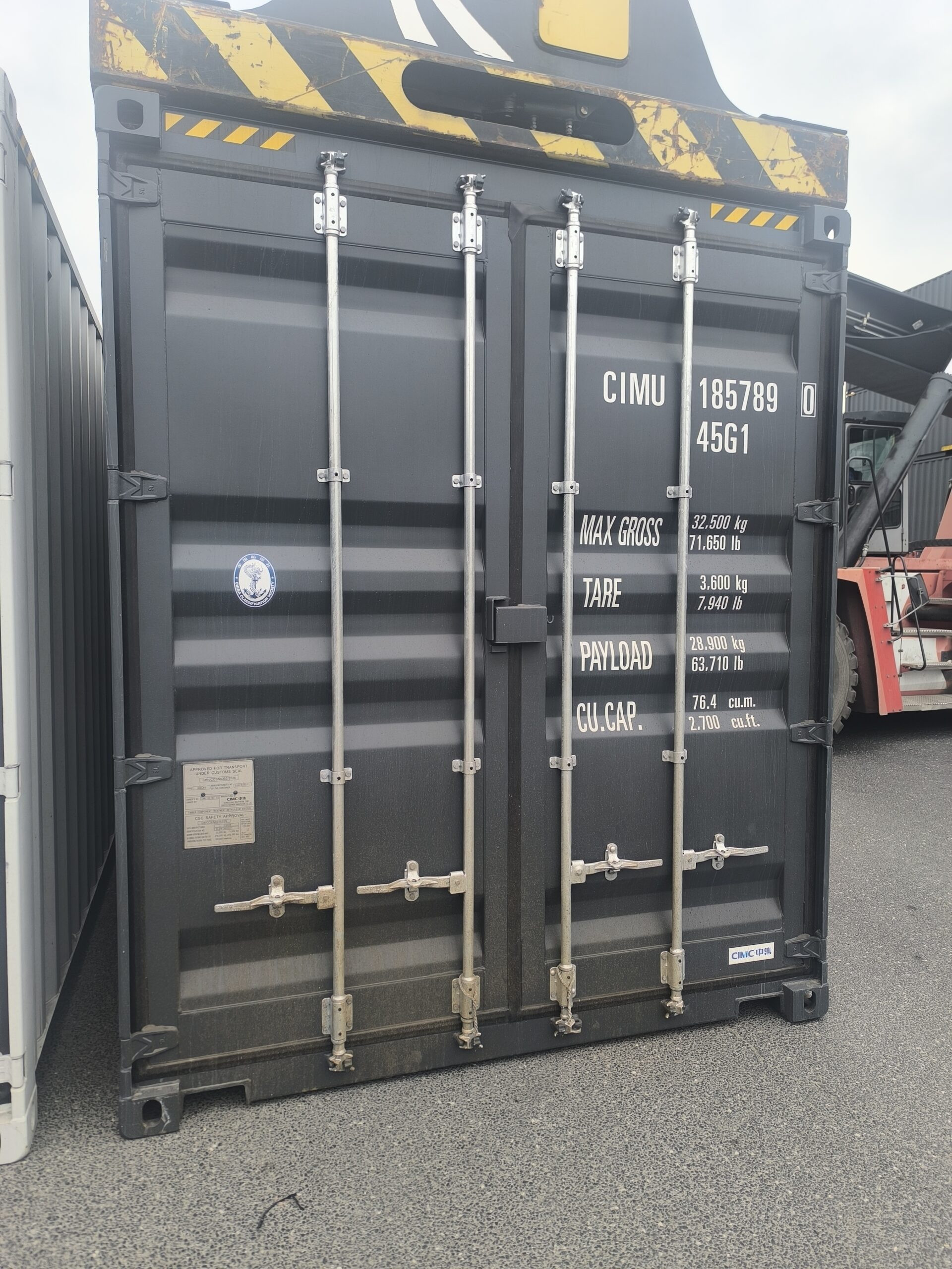 12m (40'HC) Kontener morski CIMU1857890 - obrazek 2