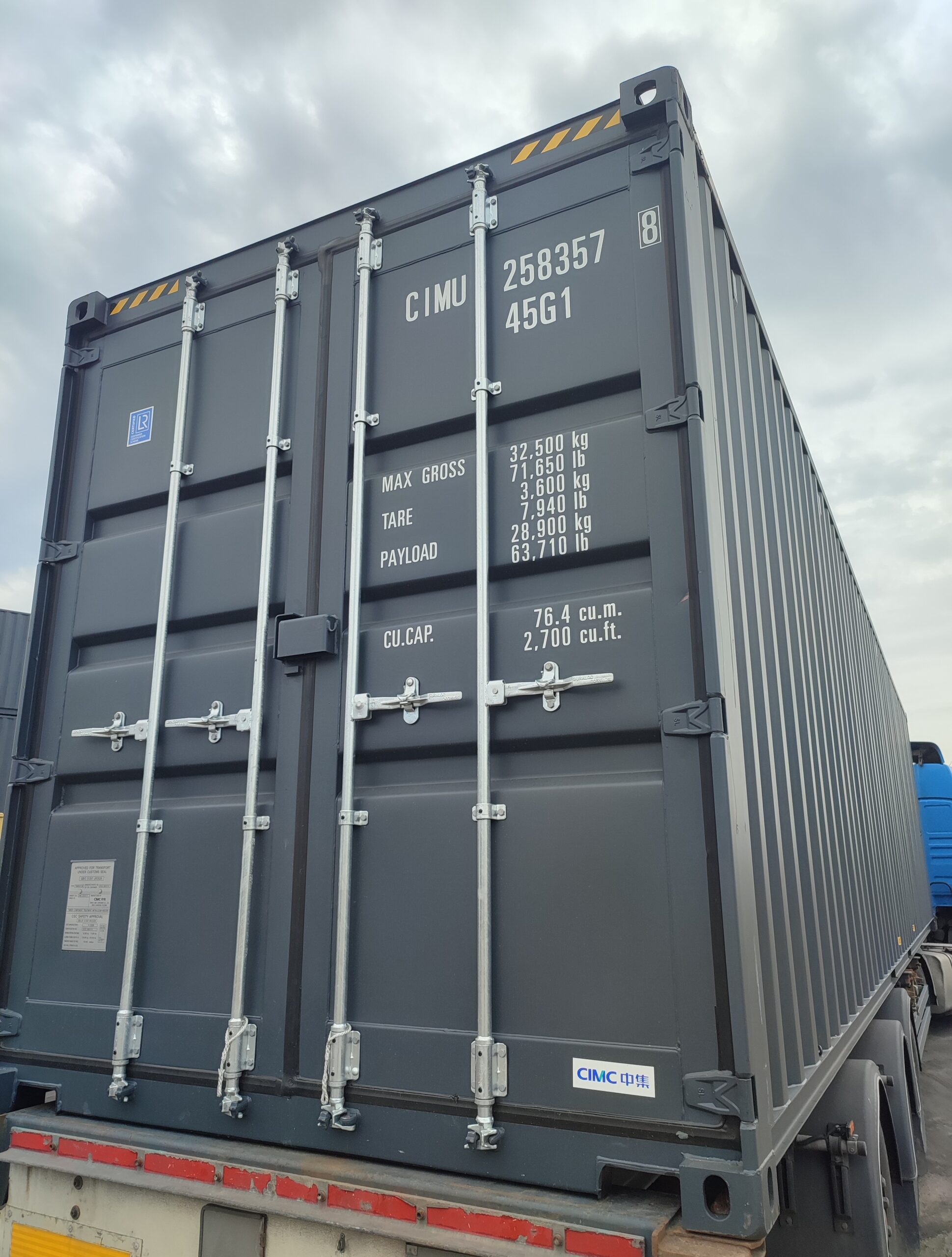 Kontener morski 12m (40'HC) CIMU2583578 - obrazek 7
