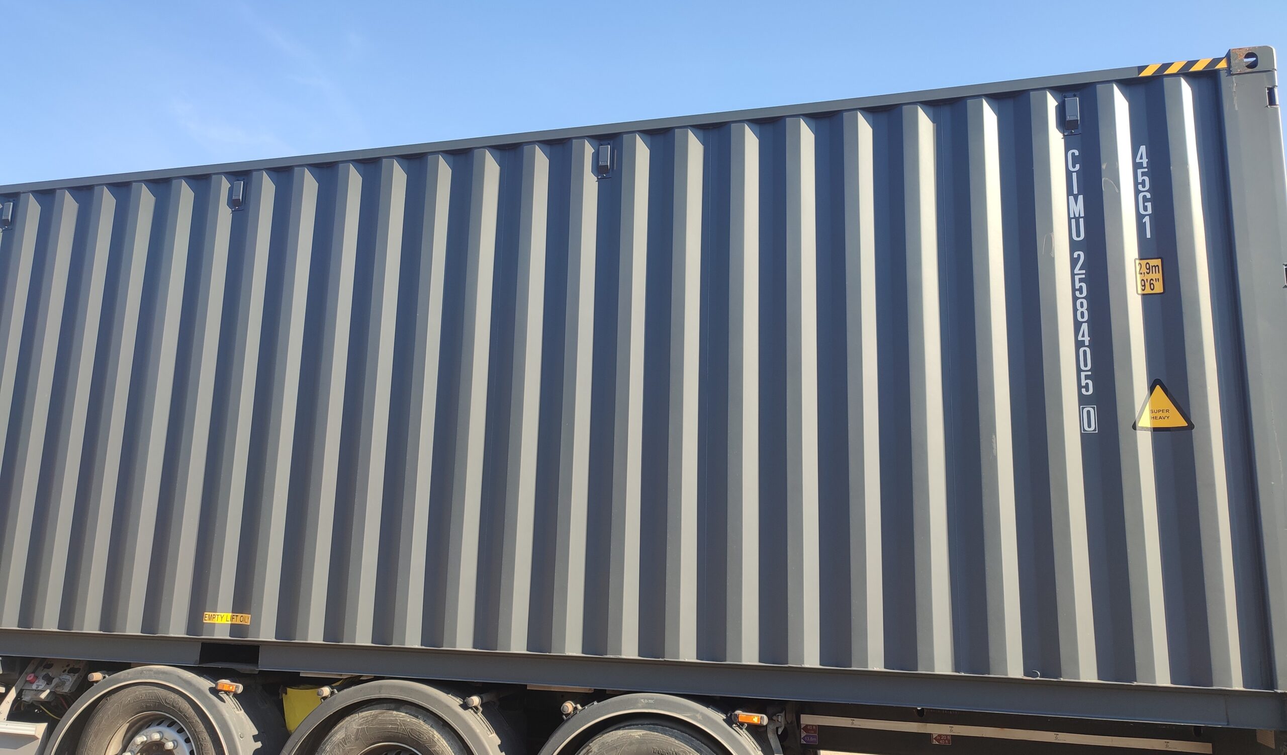 Kontener morski 12m (40'HC) CIMU2584050 - obrazek 6