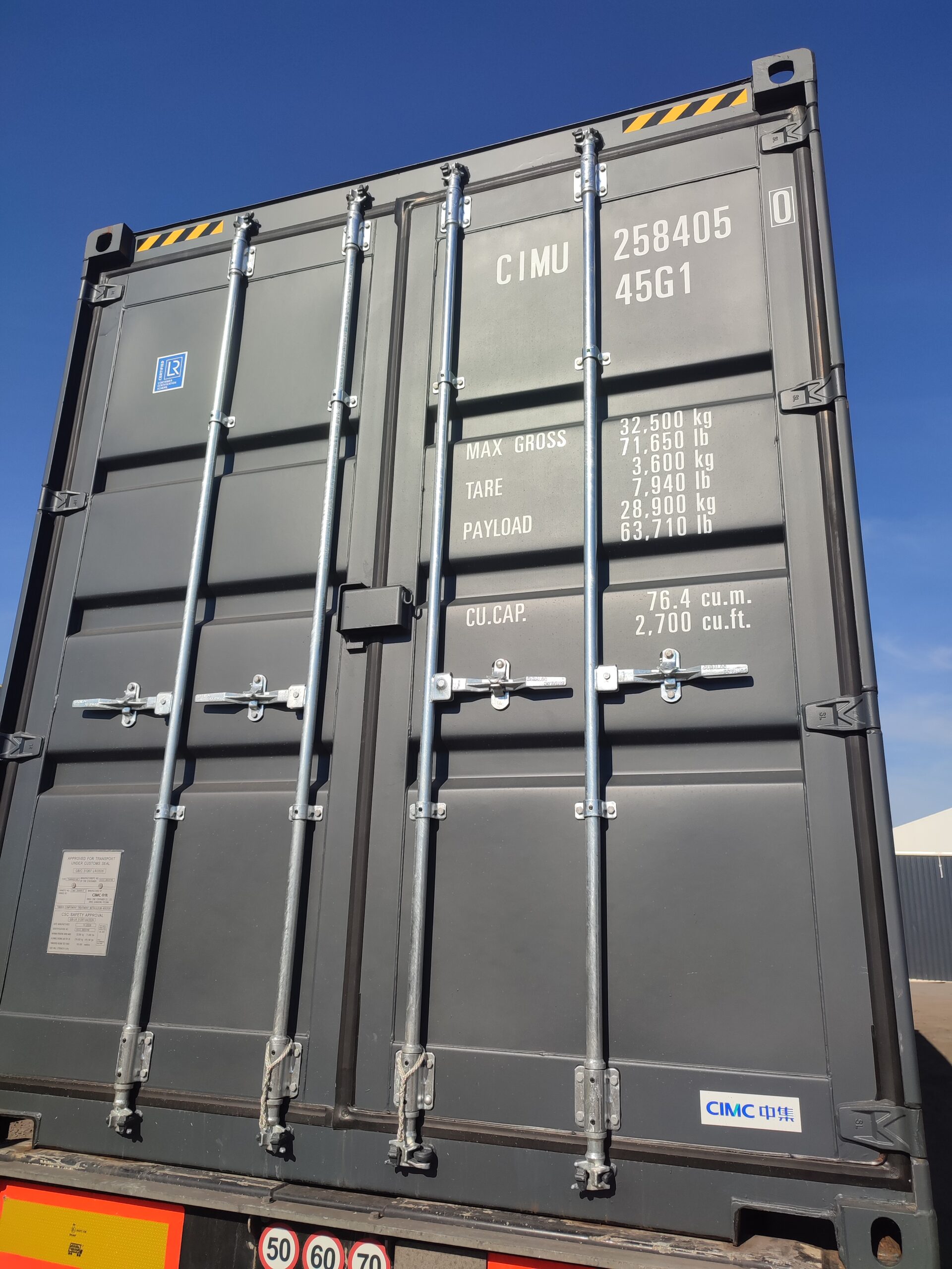 Kontener morski 12m (40'HC) CIMU2584050 - obrazek 4