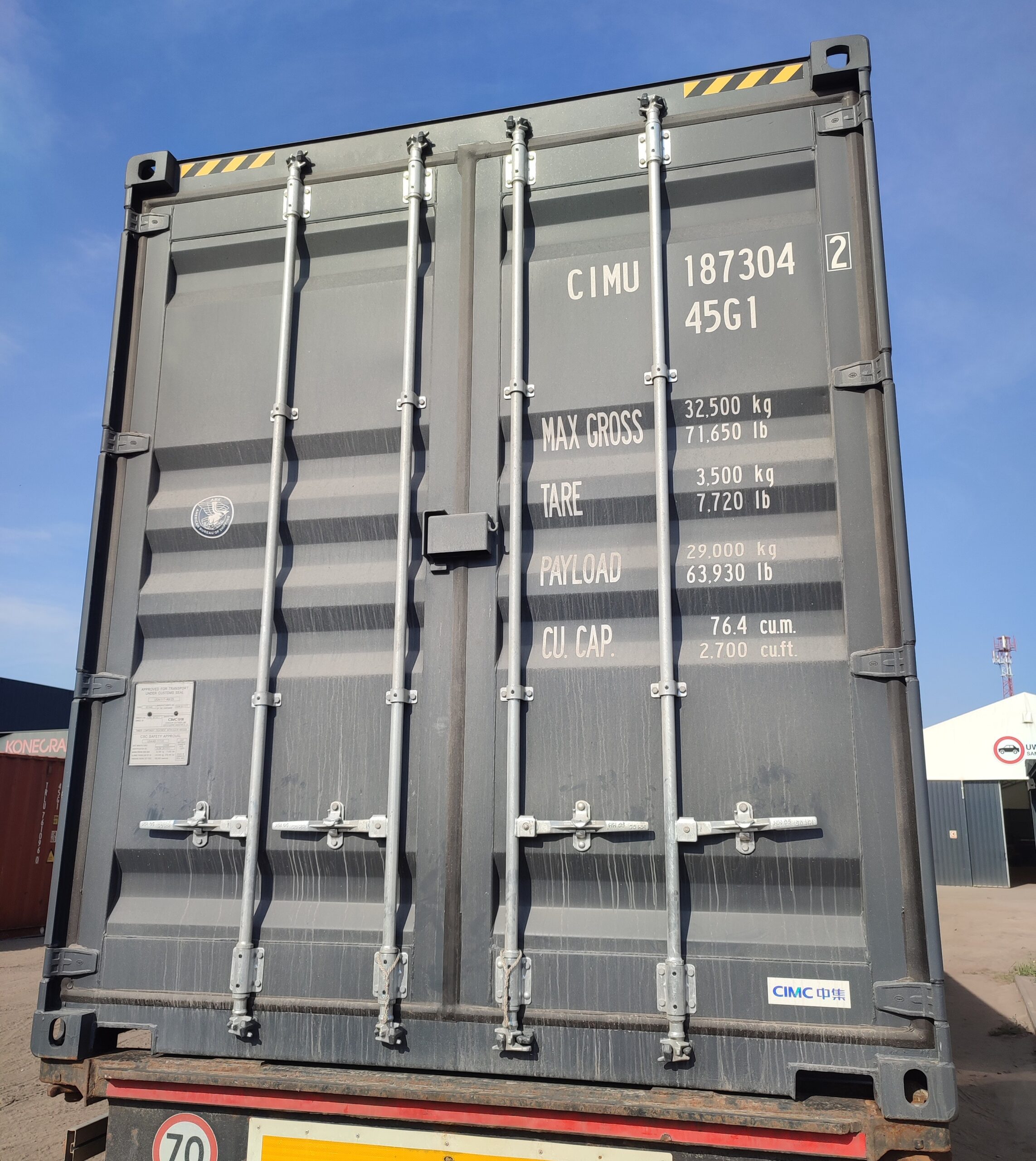 Kontener morski 12m (40'HC) CIMU1873042 - obrazek 6