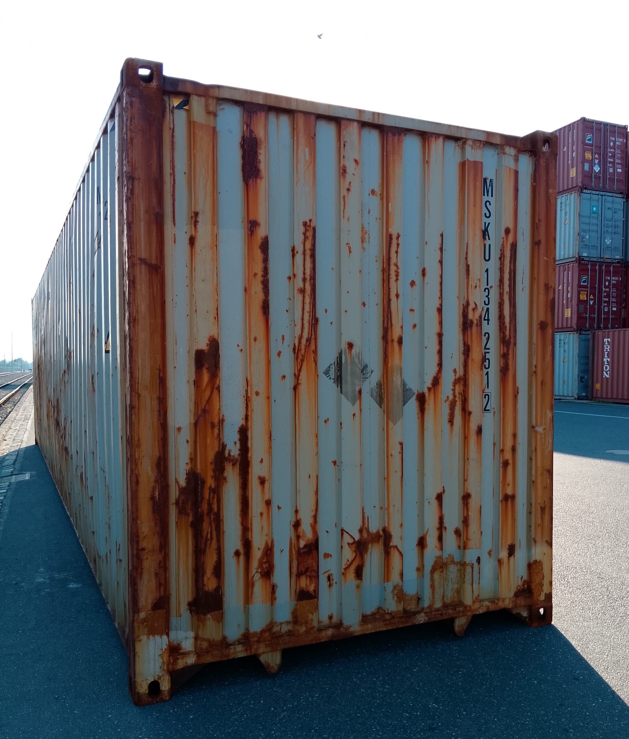 Kontener morski 12m (40'HC) MSKU1342512 - obrazek 6
