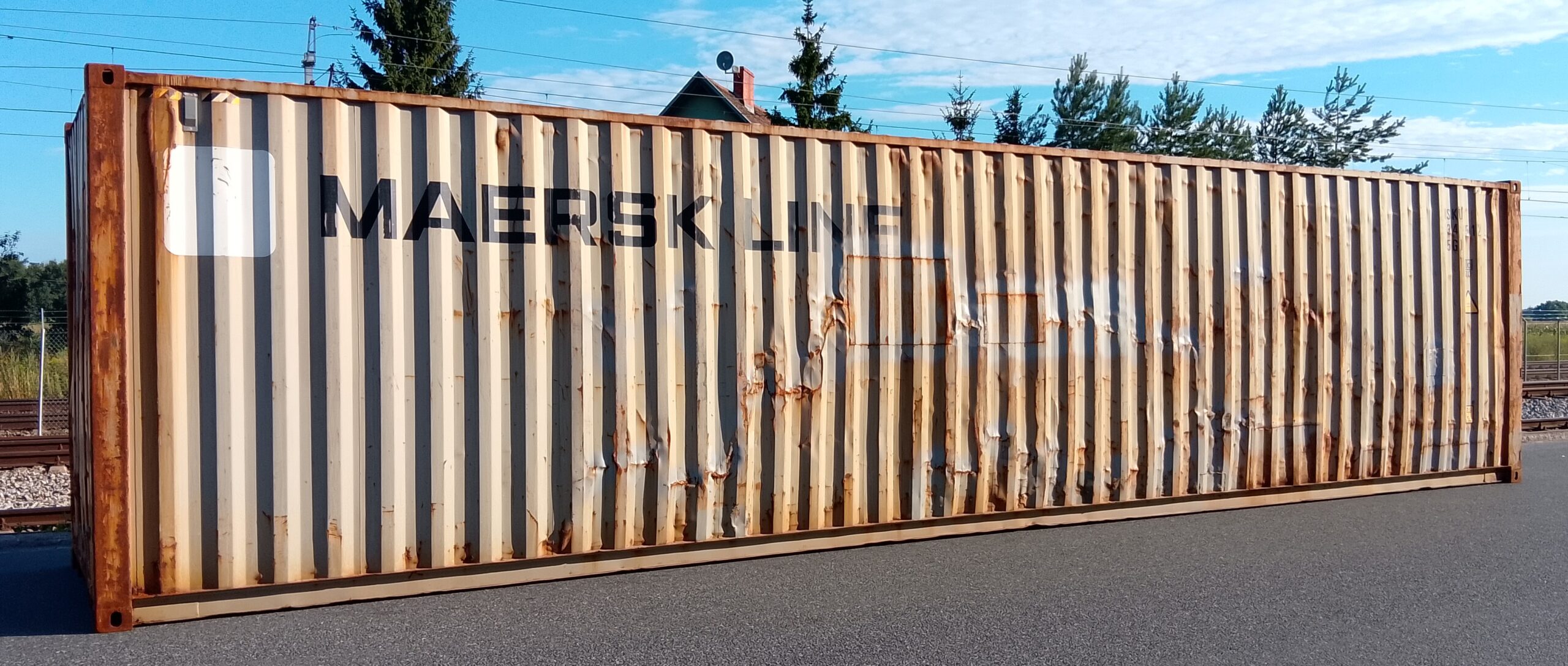 Kontener morski 12m (40'HC) MSKU1342512