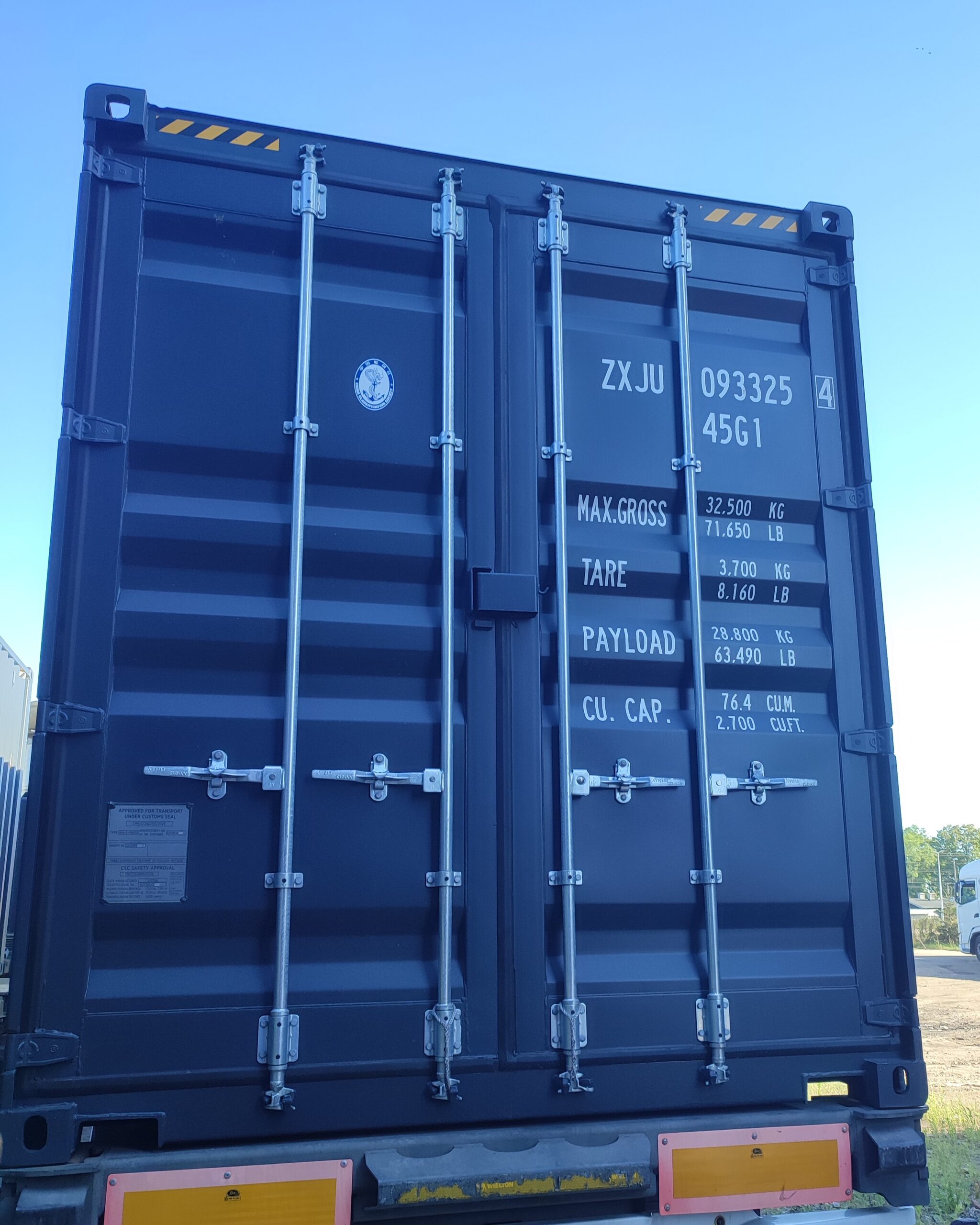 Kontener morski 12m (40'HC) ZXJU0933254 - obrazek 9