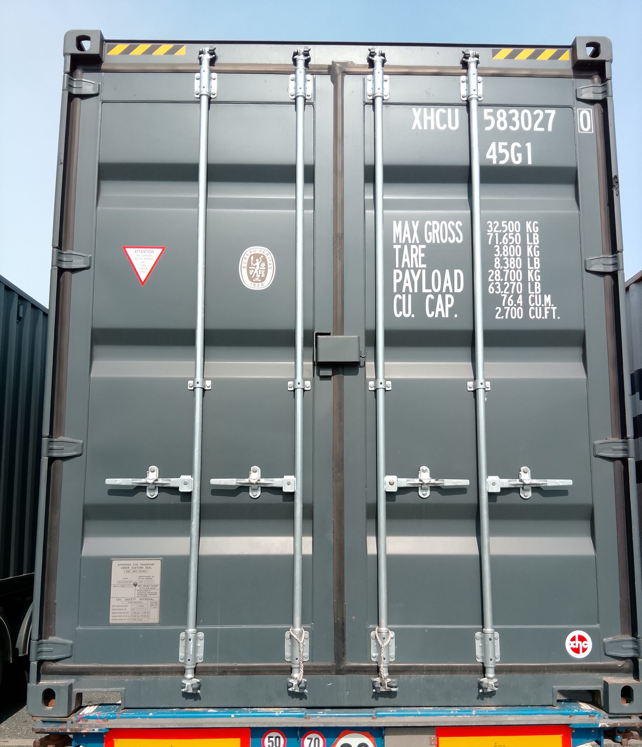 Kontener morski 12m (40'HC) XHCU5830270 - obrazek 8