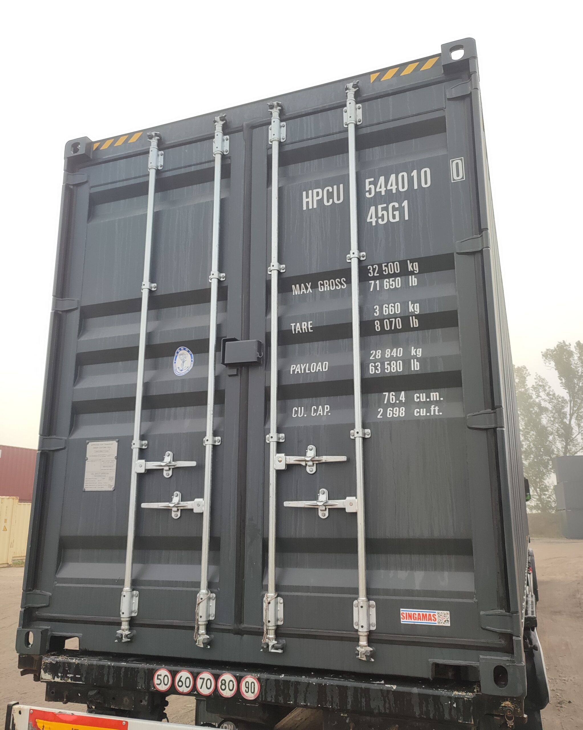 Kontener morski 12m (40'HC) HPCU5440100 - obrazek 3