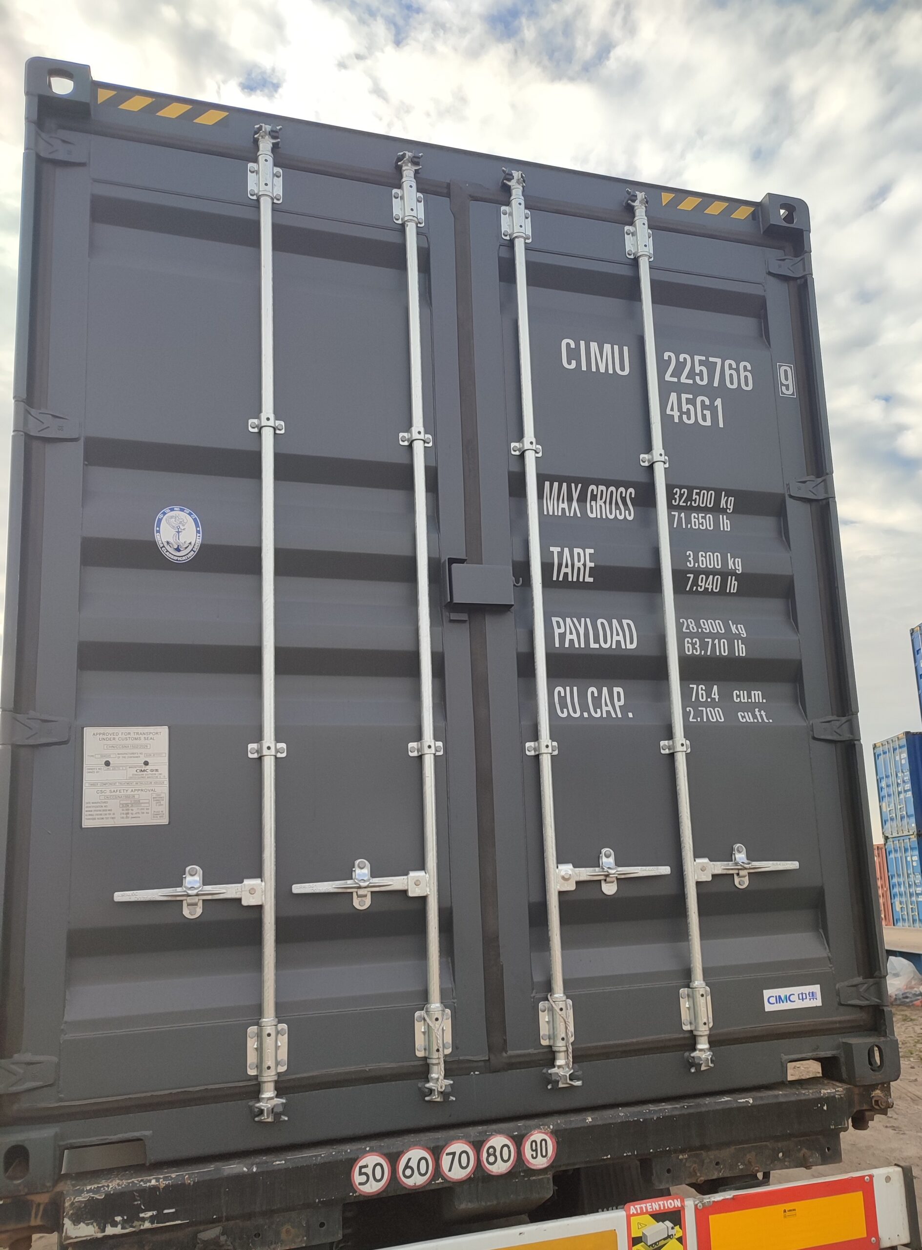 Shipping container 12m (40'HC) CIMU2255218 (Kopia) (Kopia) (Kopia) (Kopia) (Kopia) (Kopia) (Kopia) (Kopia) - Image 3