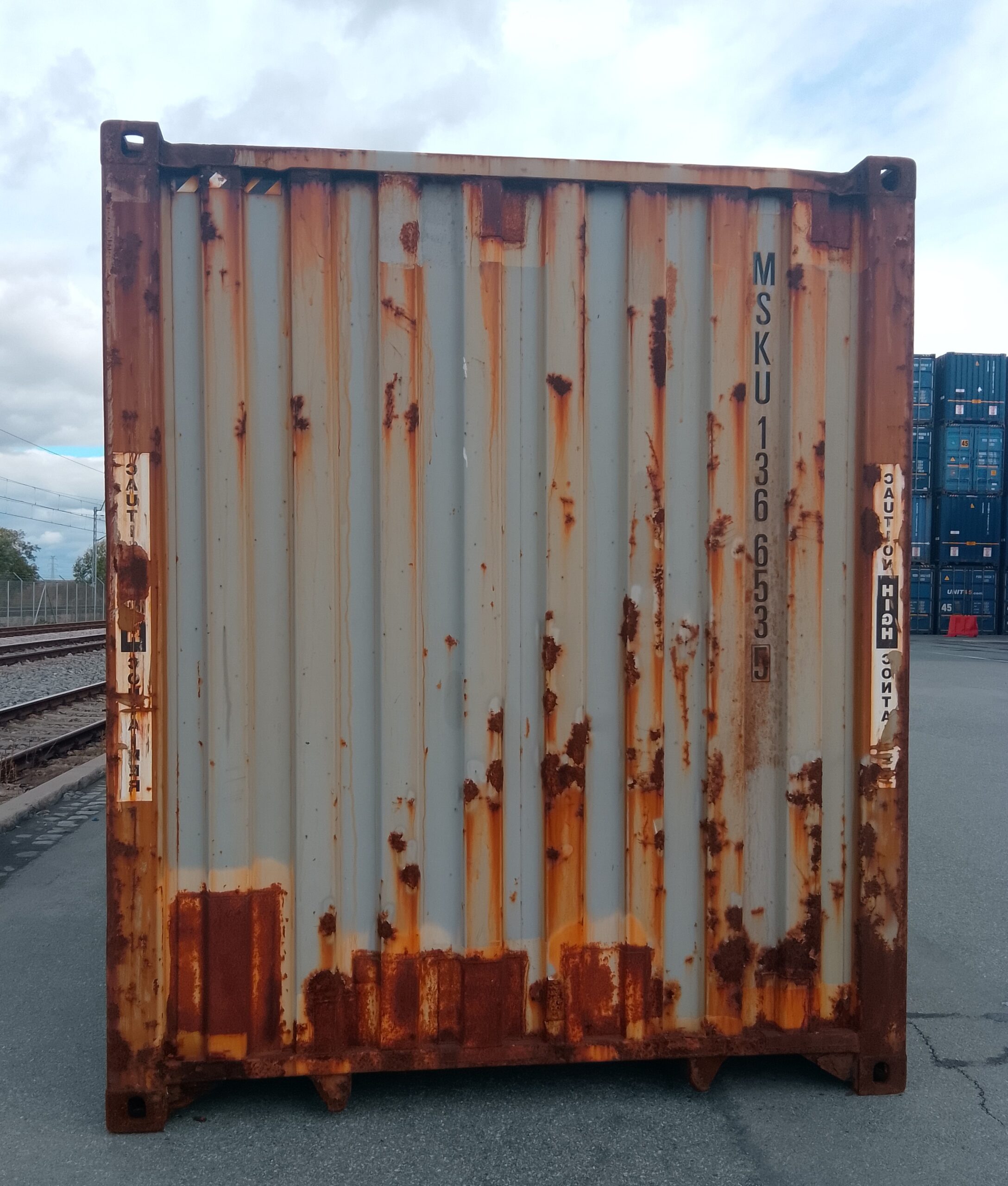 Kontener morski 12m (40'HC) MSKU1366535 - obrazek 7